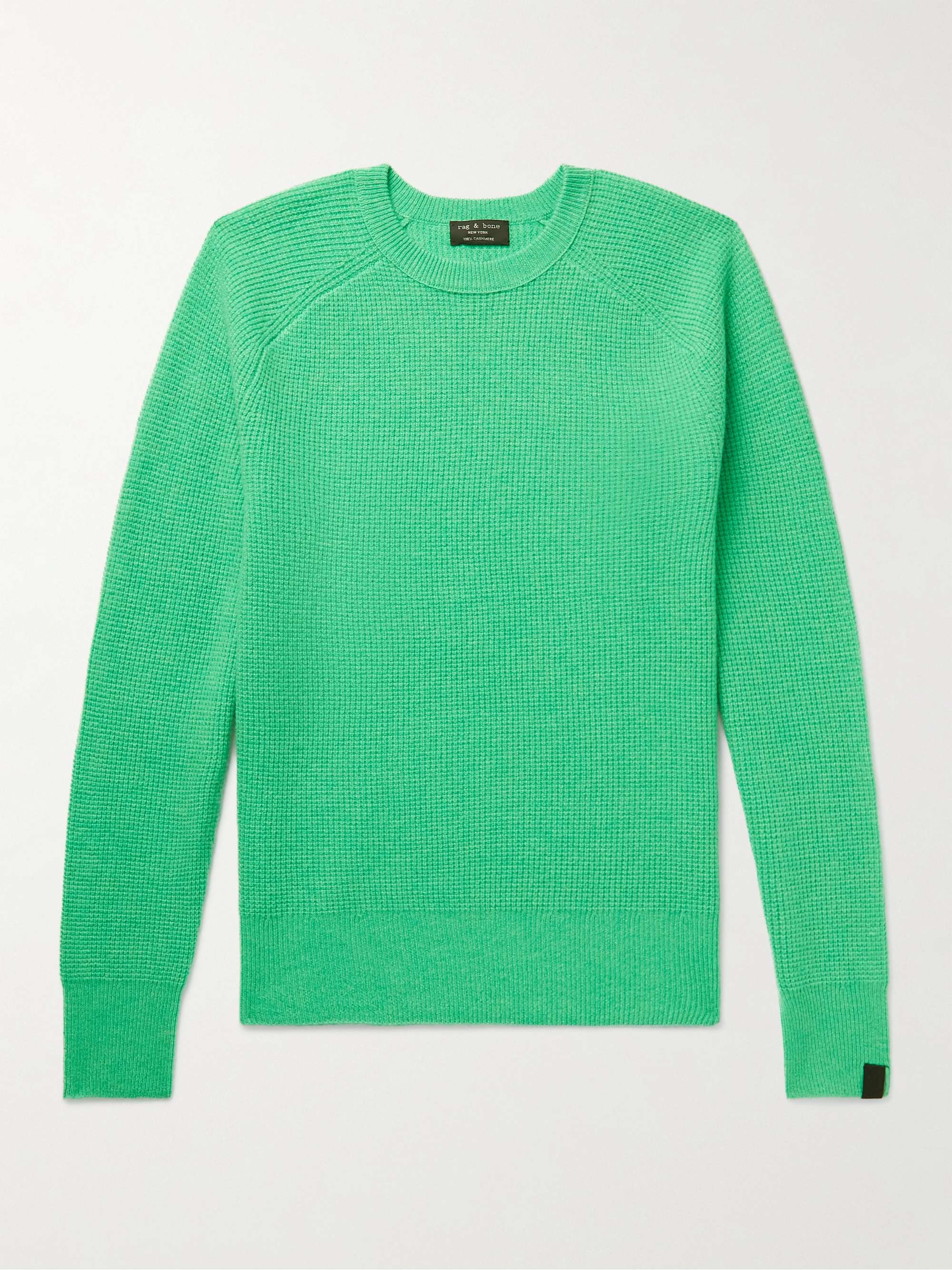 RAG u0026 BONE Haldon Waffle-Knit Cashmere Sweater for Men | MR PORTER