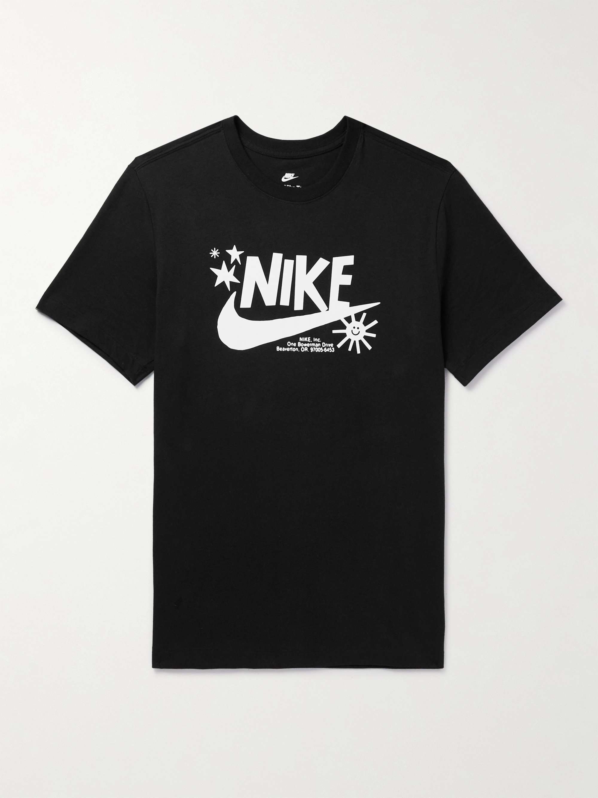 temporal Goneryl Abastecer NIKE Logo-Print Cotton-Jersey T-Shirt | MR PORTER