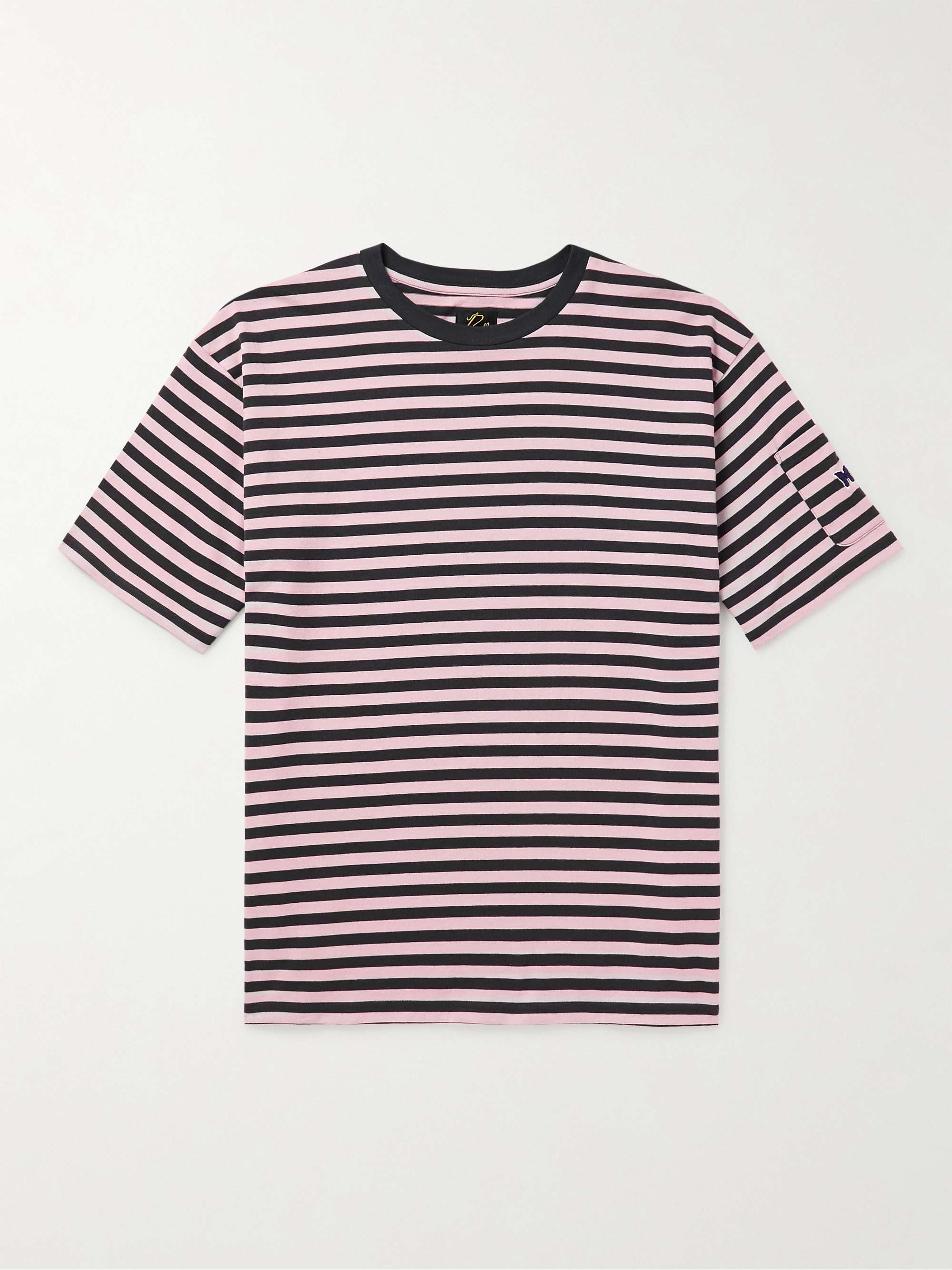 Striped Cotton-Jersey T-Shirt