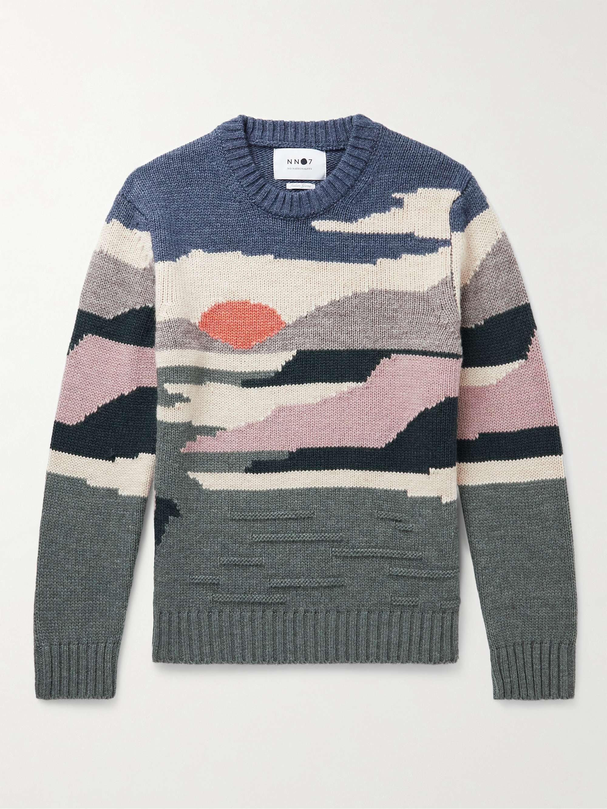 NN07 Jason Knitted Sweater for Men | MR PORTER