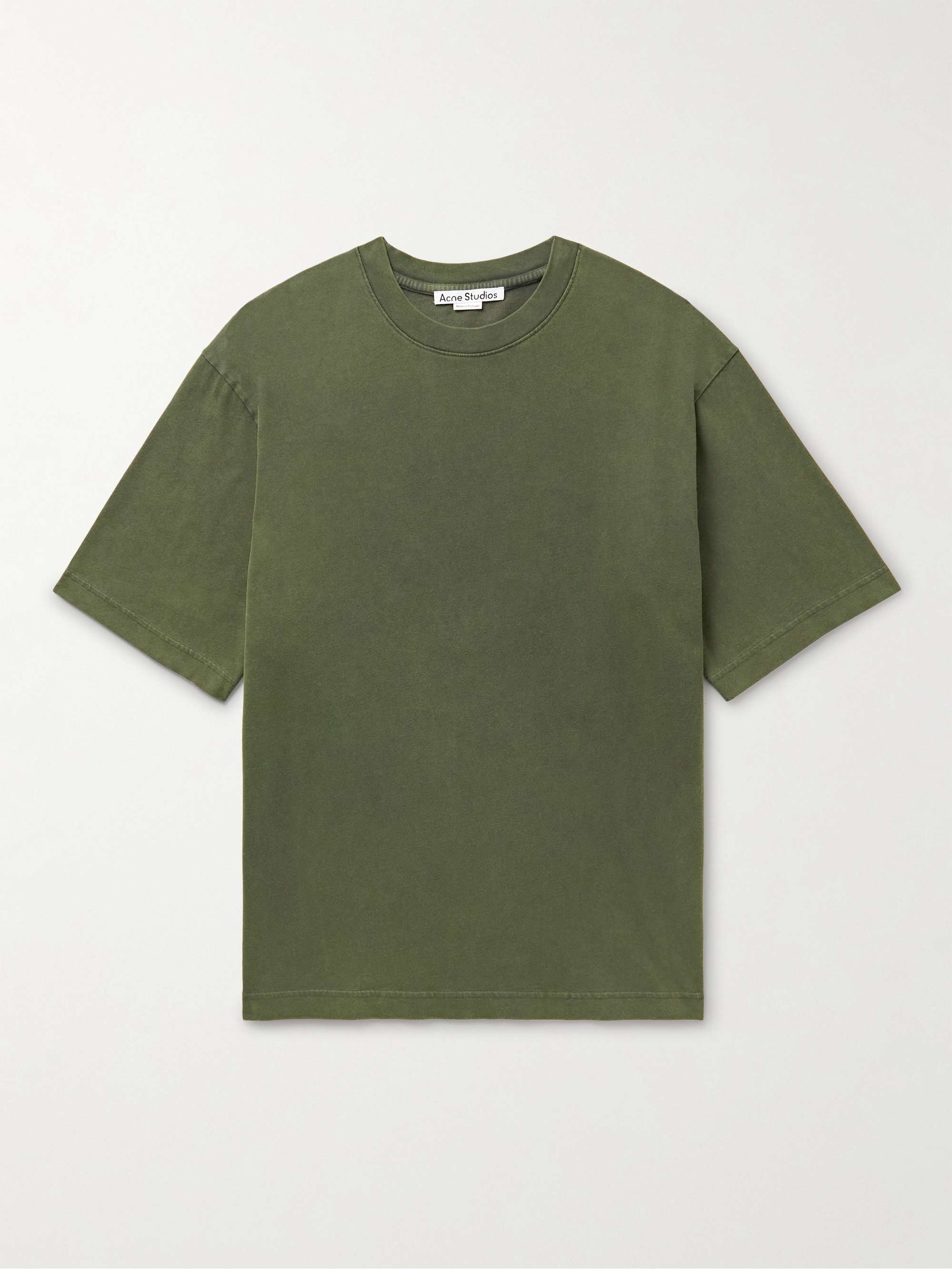 acne high neck t shirt