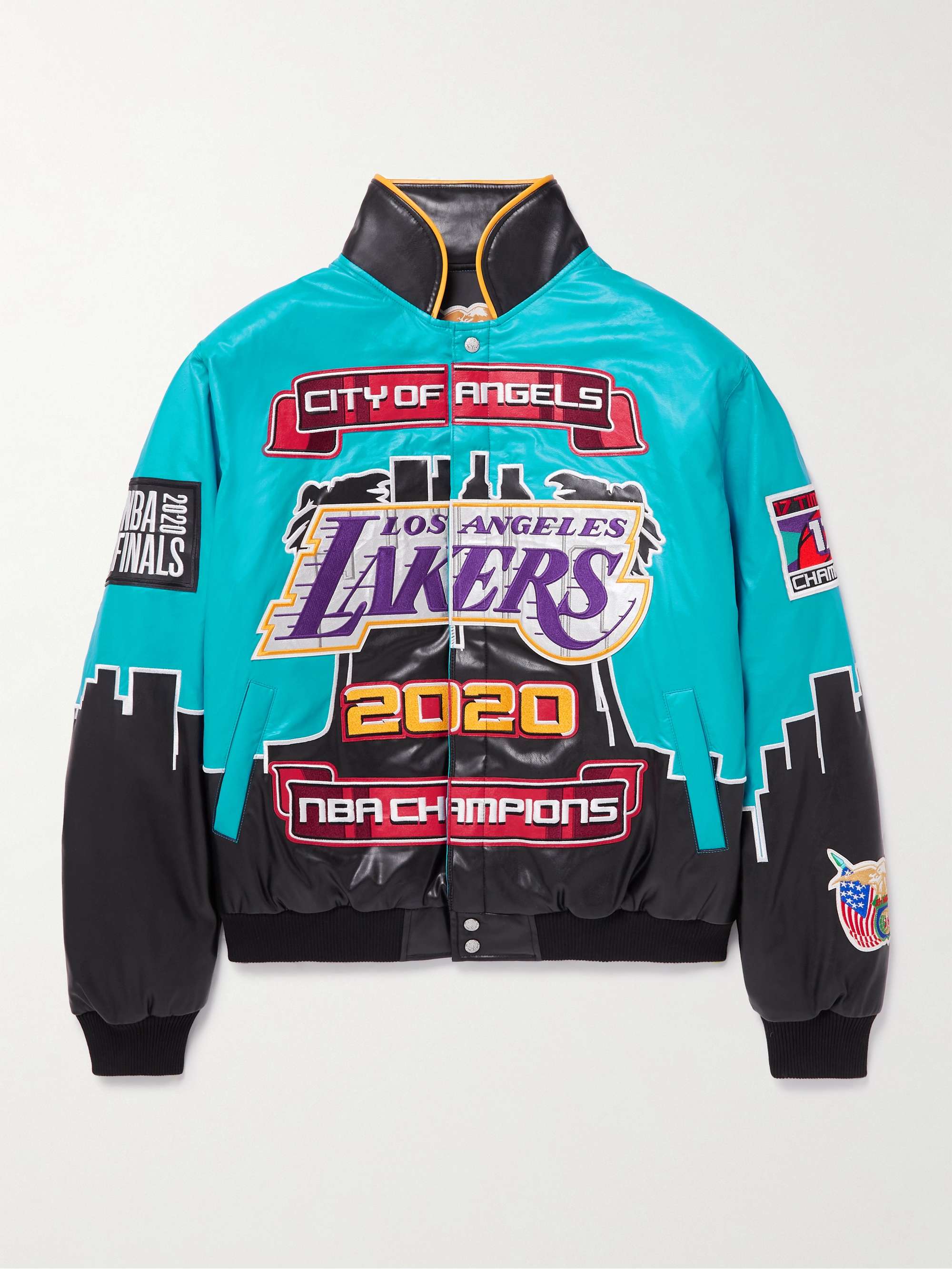 Shop Jeff Hamilton Lakers Championship Jacket