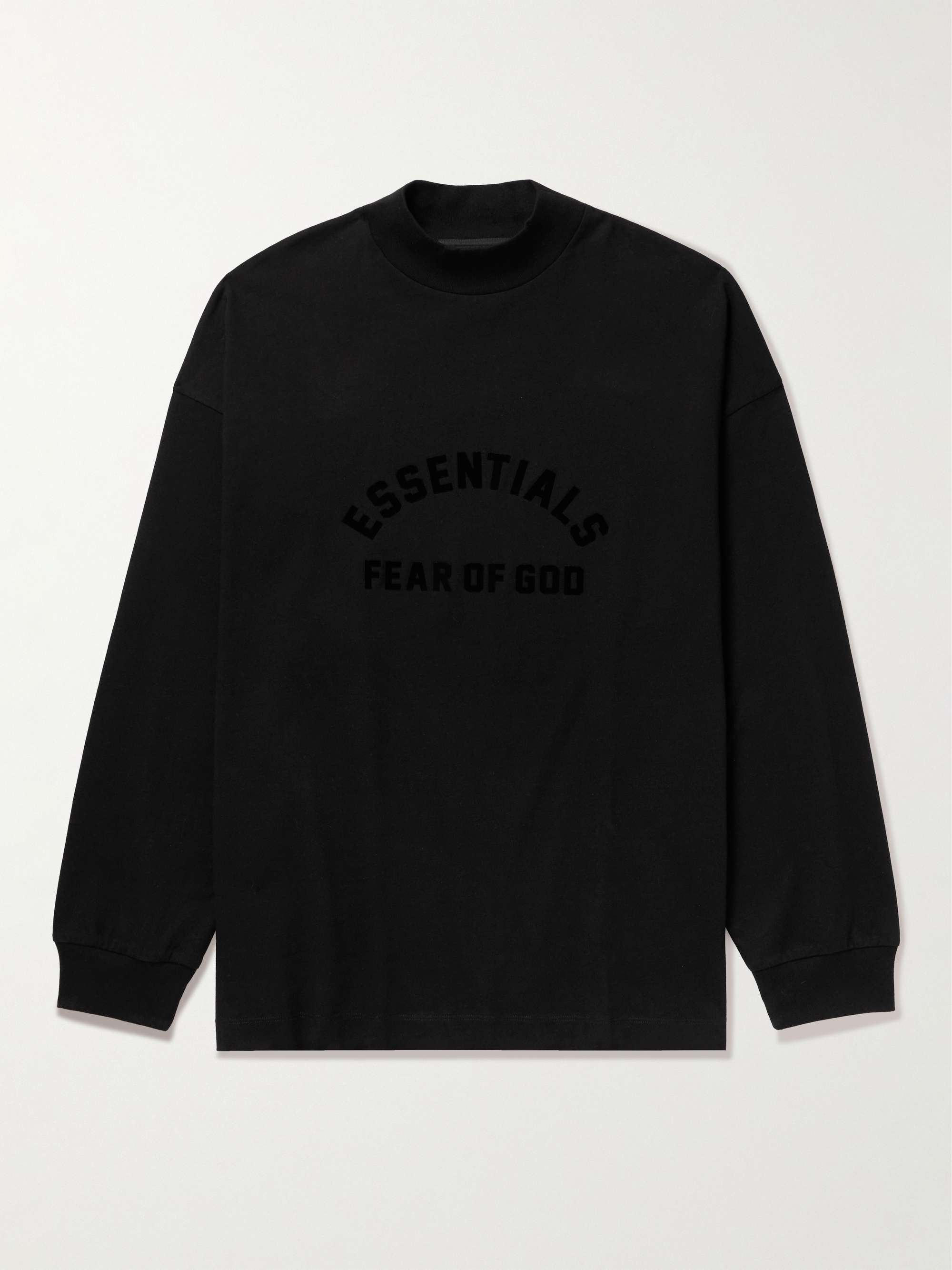 fear of god t shirt black