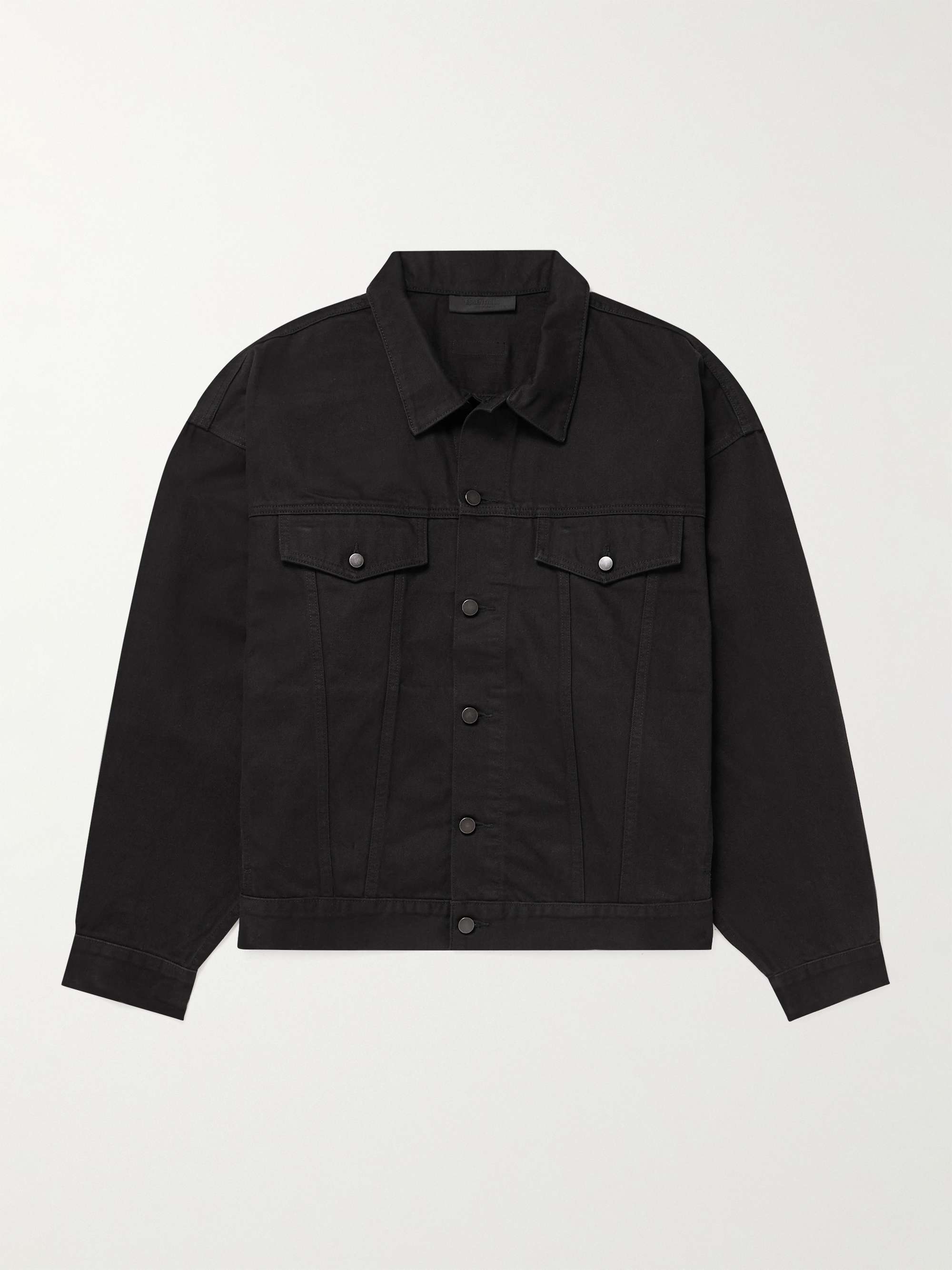 Fear of God Essentials - Men - Denim Jacket Black - Xxs