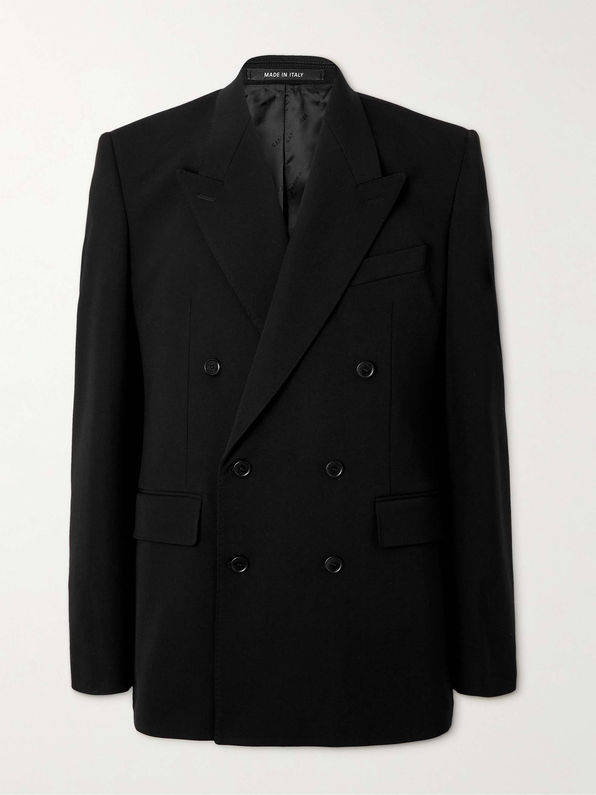 BALENCIAGA Double-Breasted Blazer for Men | PORTER