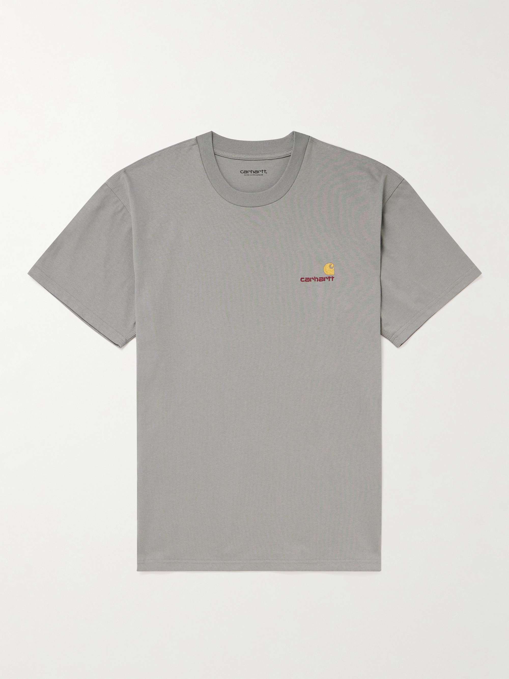 CARHARTT WIP American Script Logo-Embroidered Organic Cotton