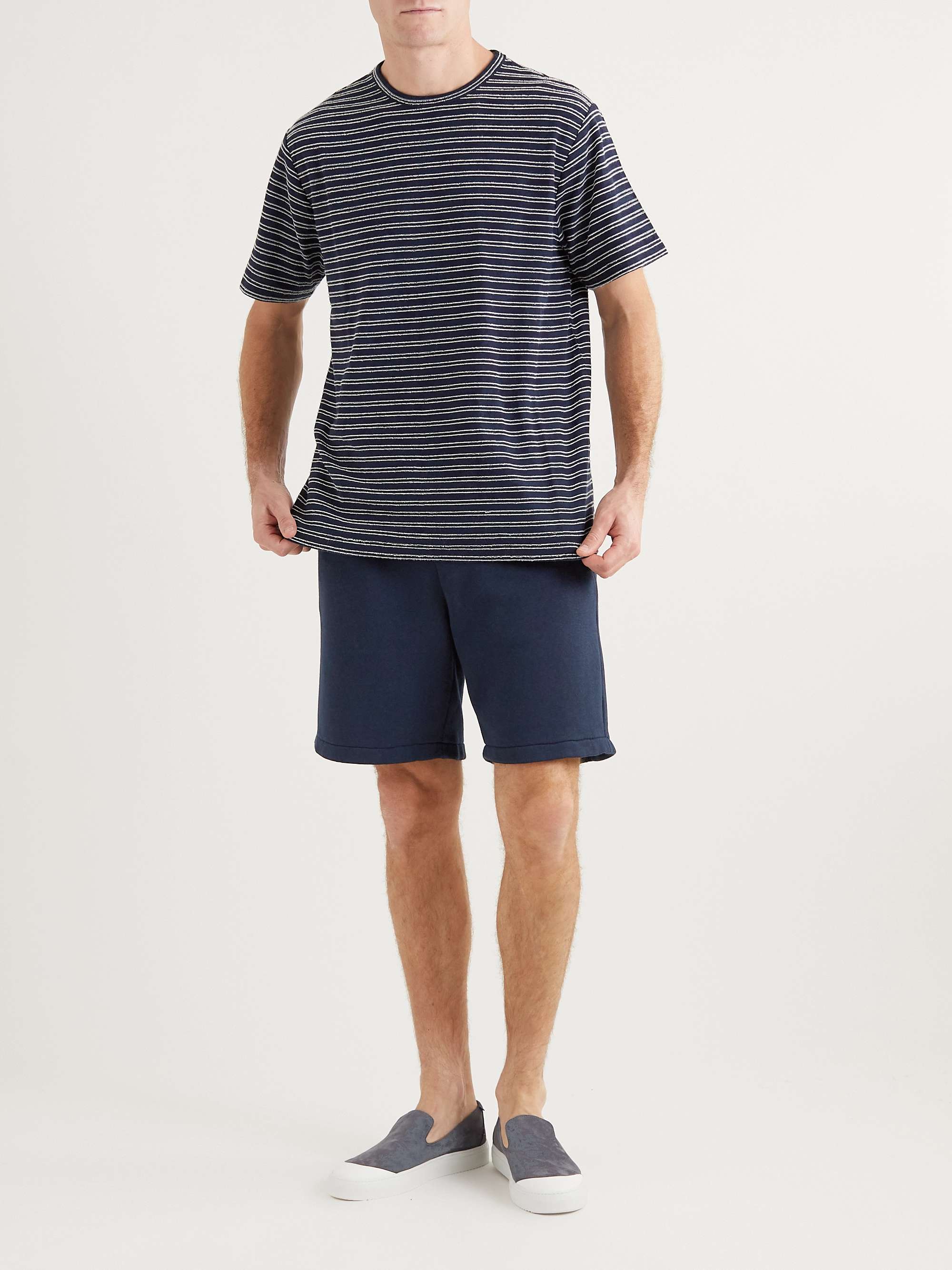 MR P. Cotton and Modal-Blend Jersey Shorts