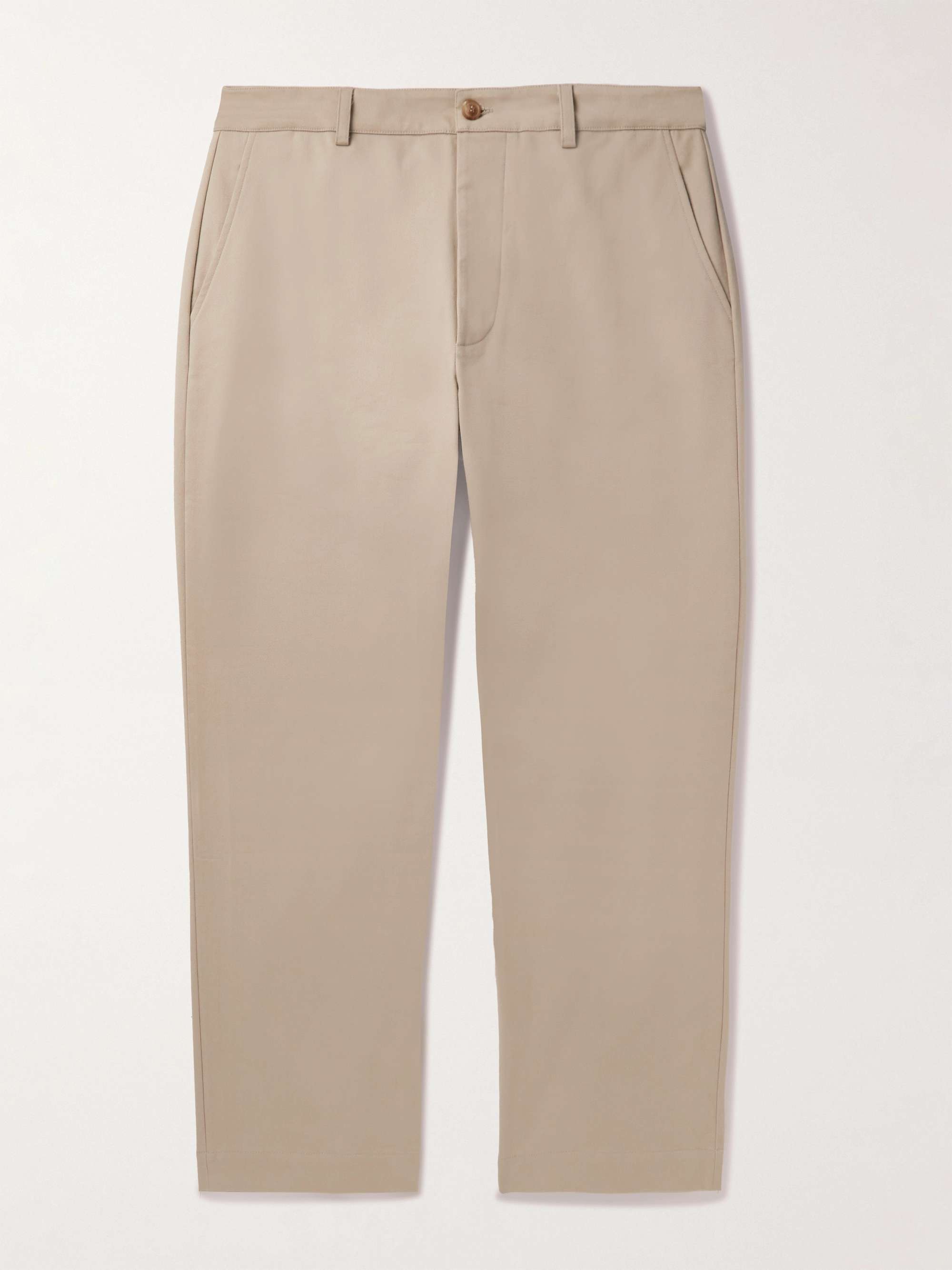 væv klæde tro GHIAIA CASHMERE Straight-Leg Cotton Chinos | MR PORTER