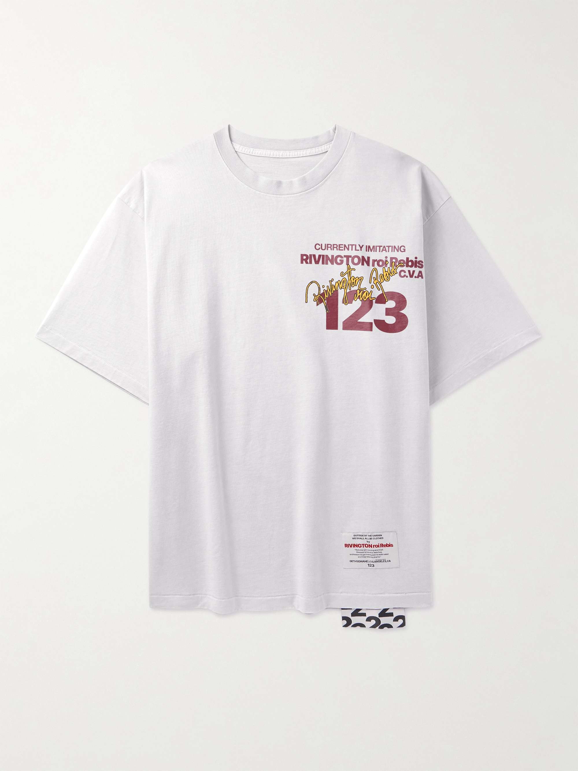 RRR123 Tシャツ