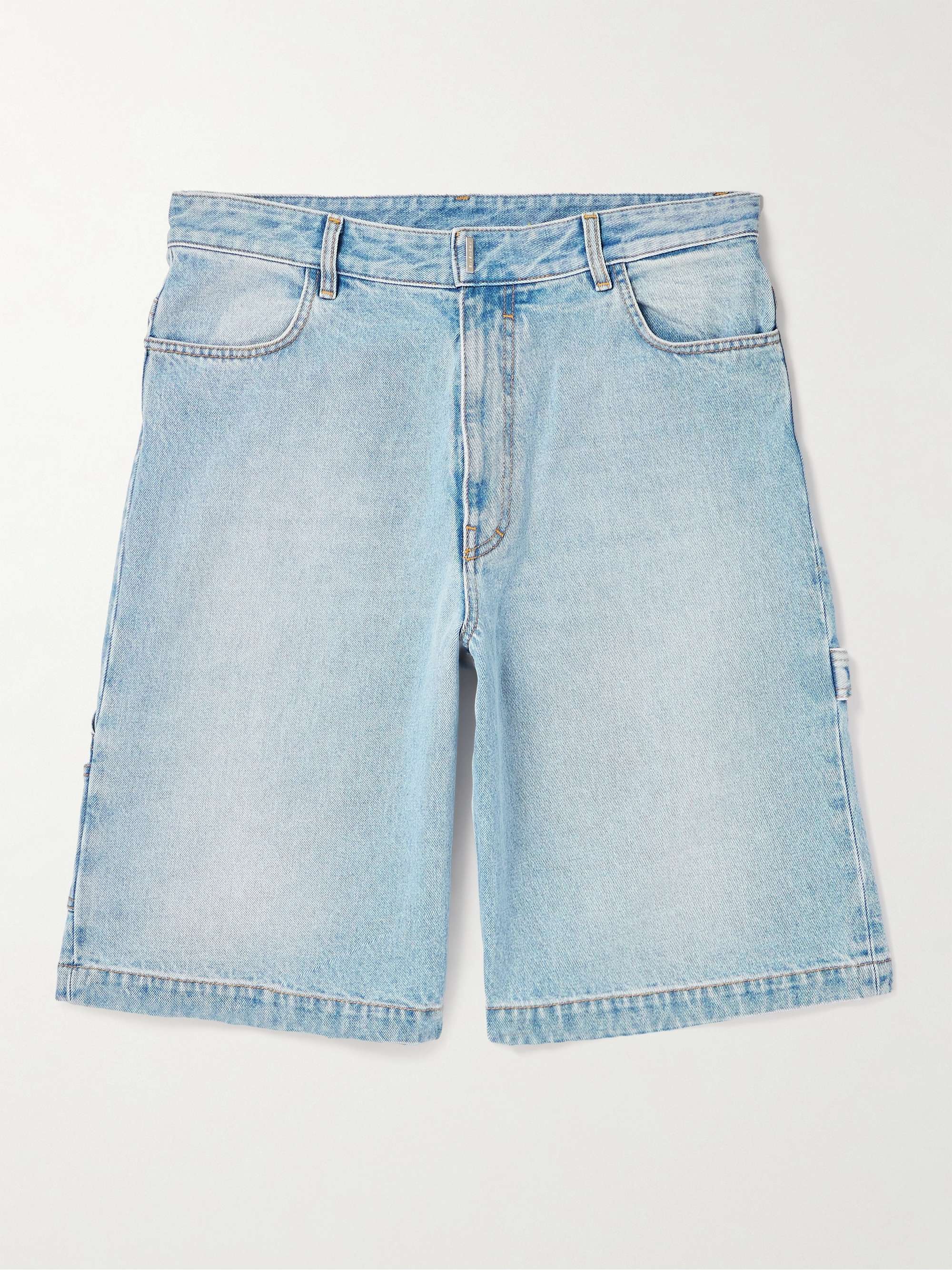 Carpenter Denim Shorts - Luxury Blue