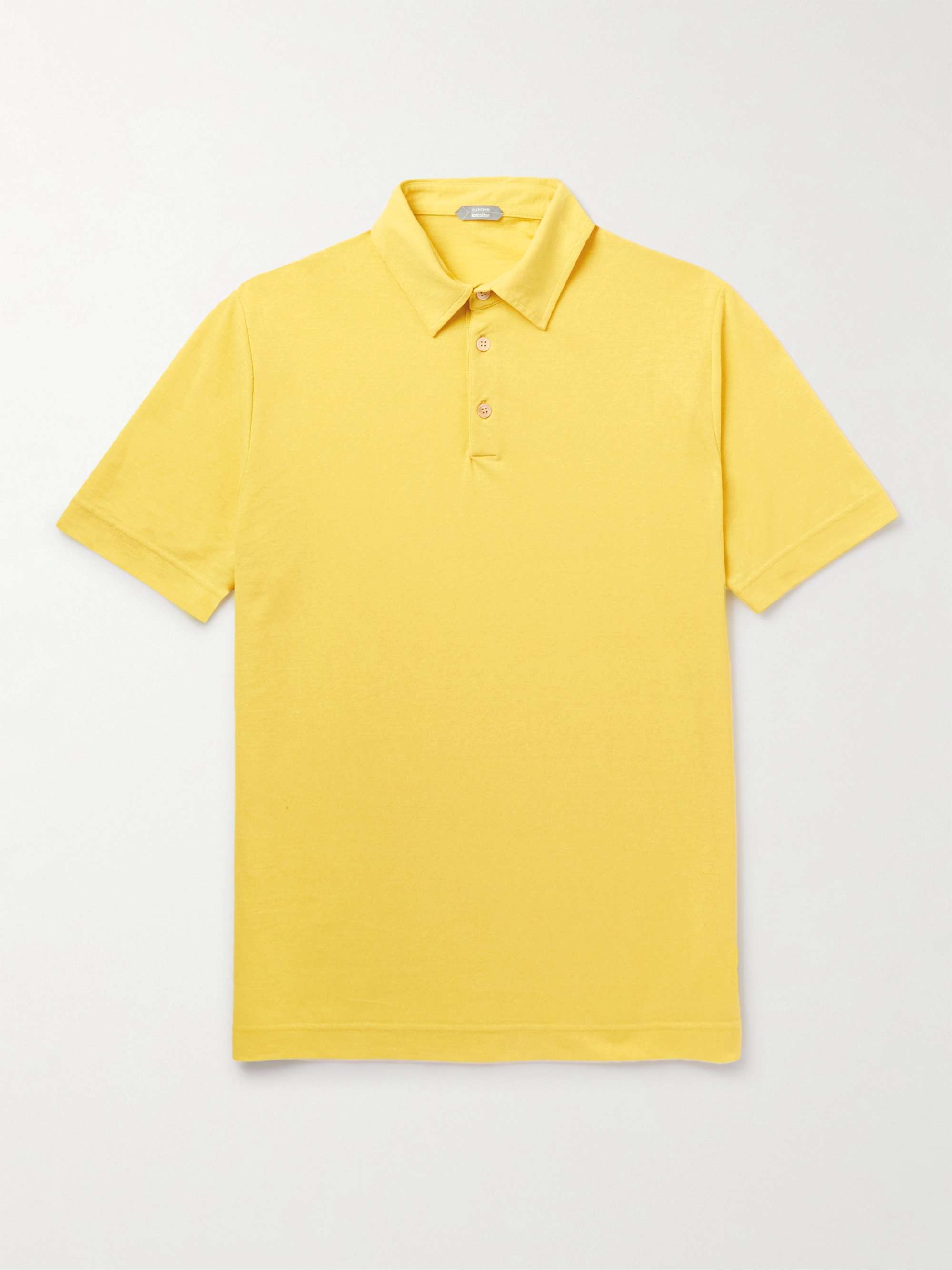 SLOWEAR Cotton-Jersey Polo Shirt