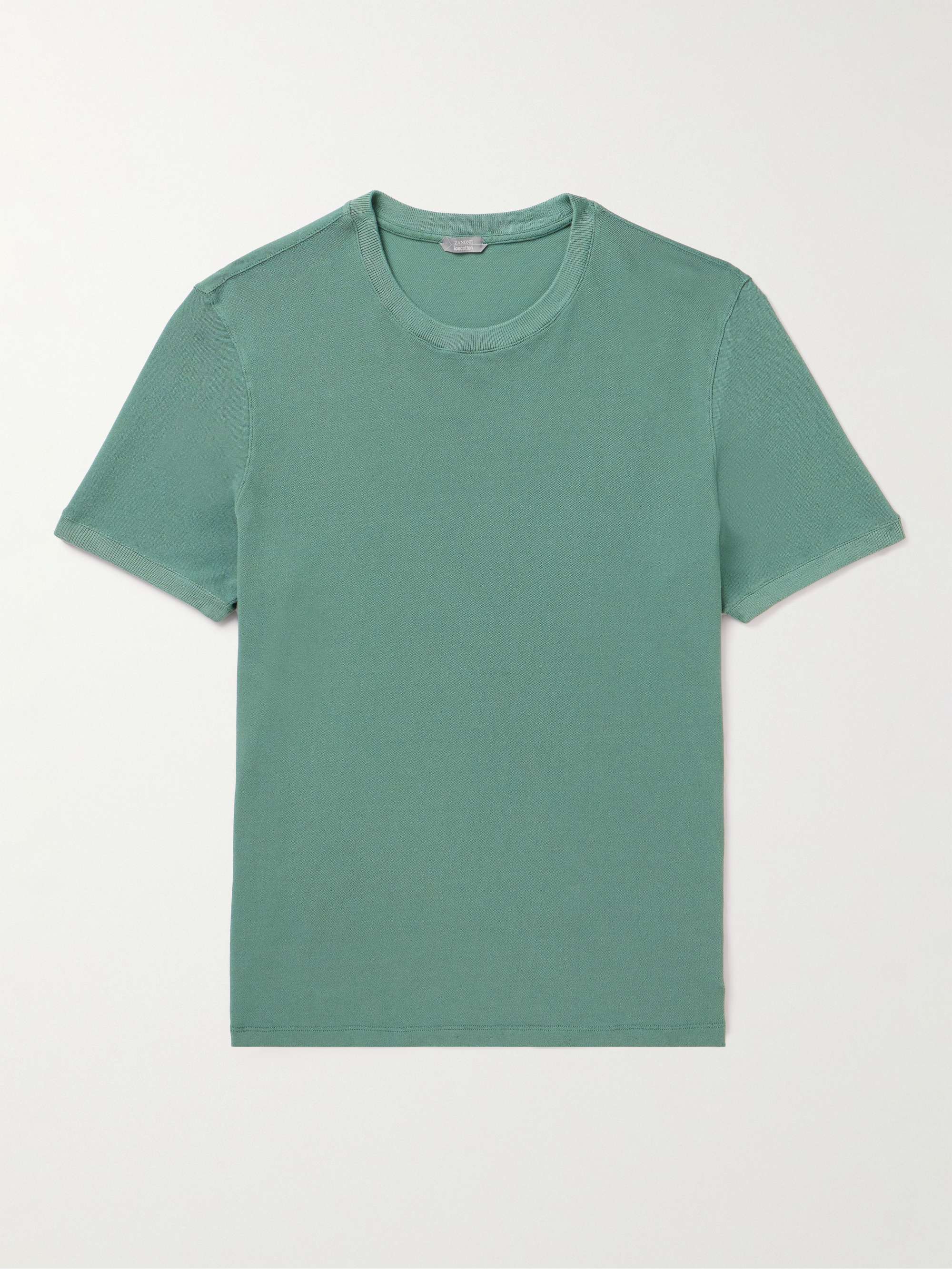 SLOWEAR Zanone Slim-Fit IceCotton-Piqué T-Shirt