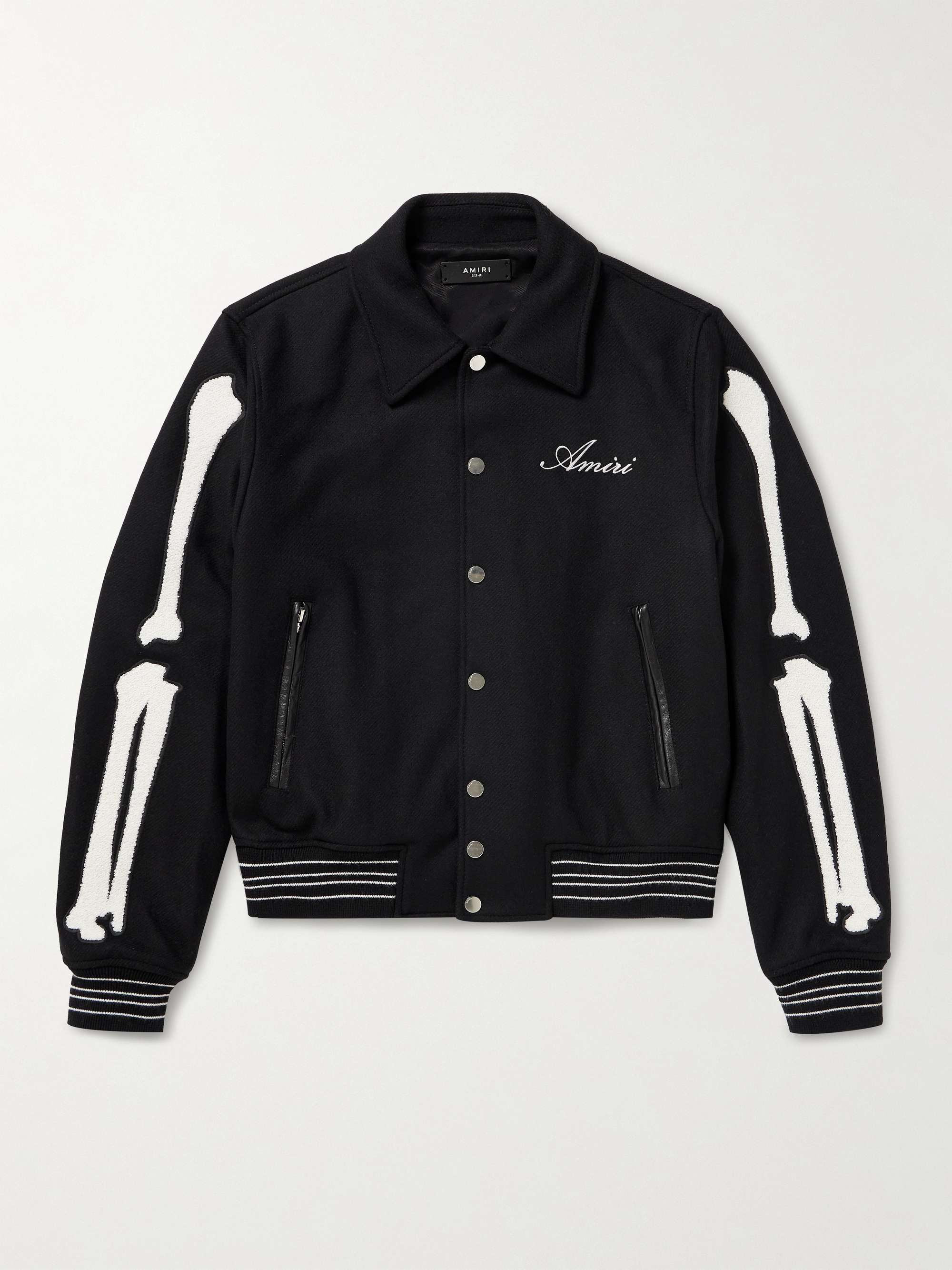 Made To Order Embroidered Varsity Blouson - Men - Ready-to-Wear