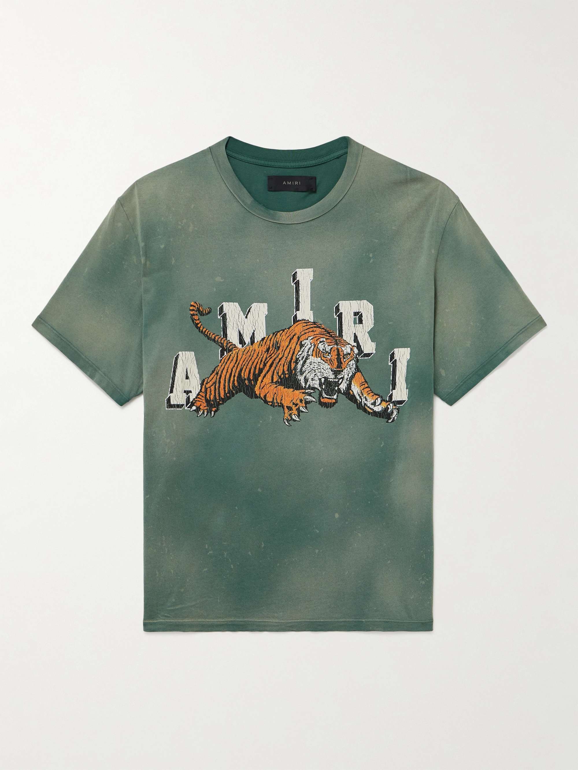 amiri t shirt green