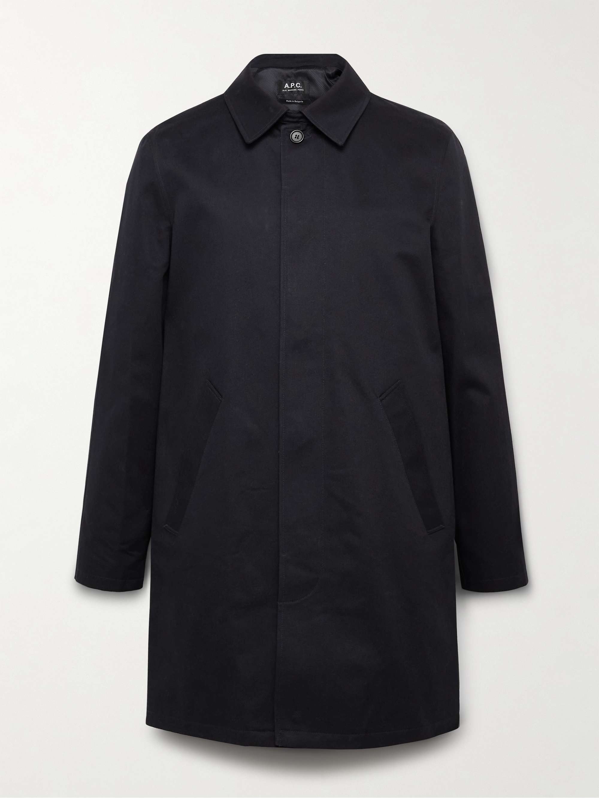 Cotton-Gabardine Trench Coat