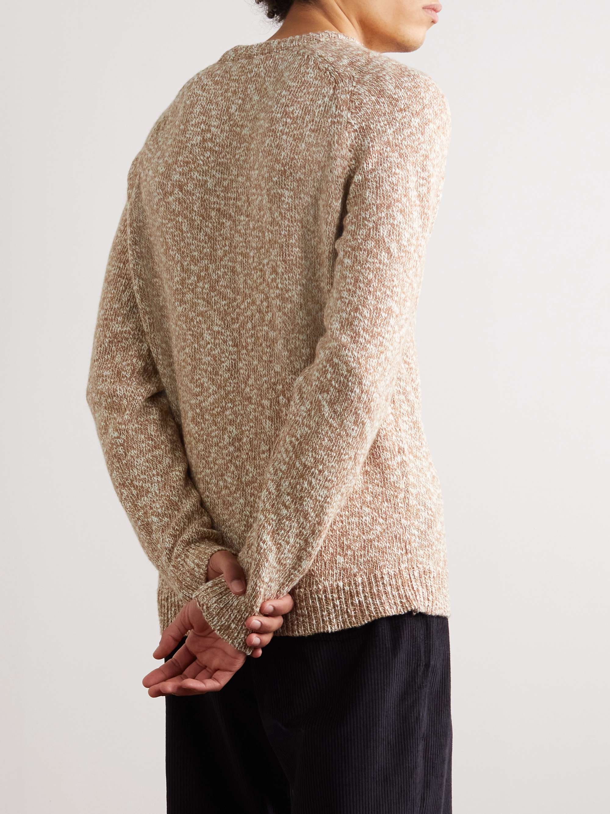 A KIND OF GUISE Khalid Cotton and Cashmere-Blend Sweater