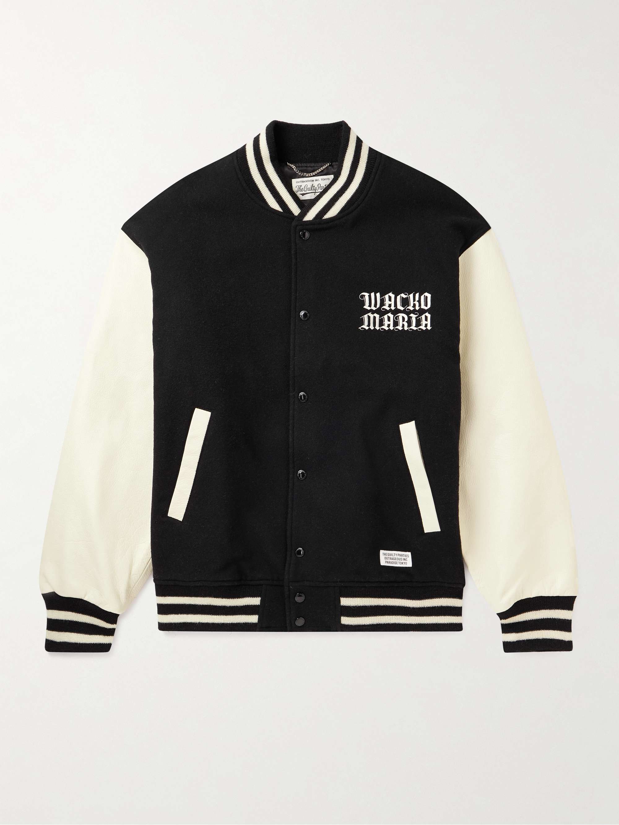 WACKO MARIA VARSITY JACKET -A- (TYPE-3) | www.innoveering.net