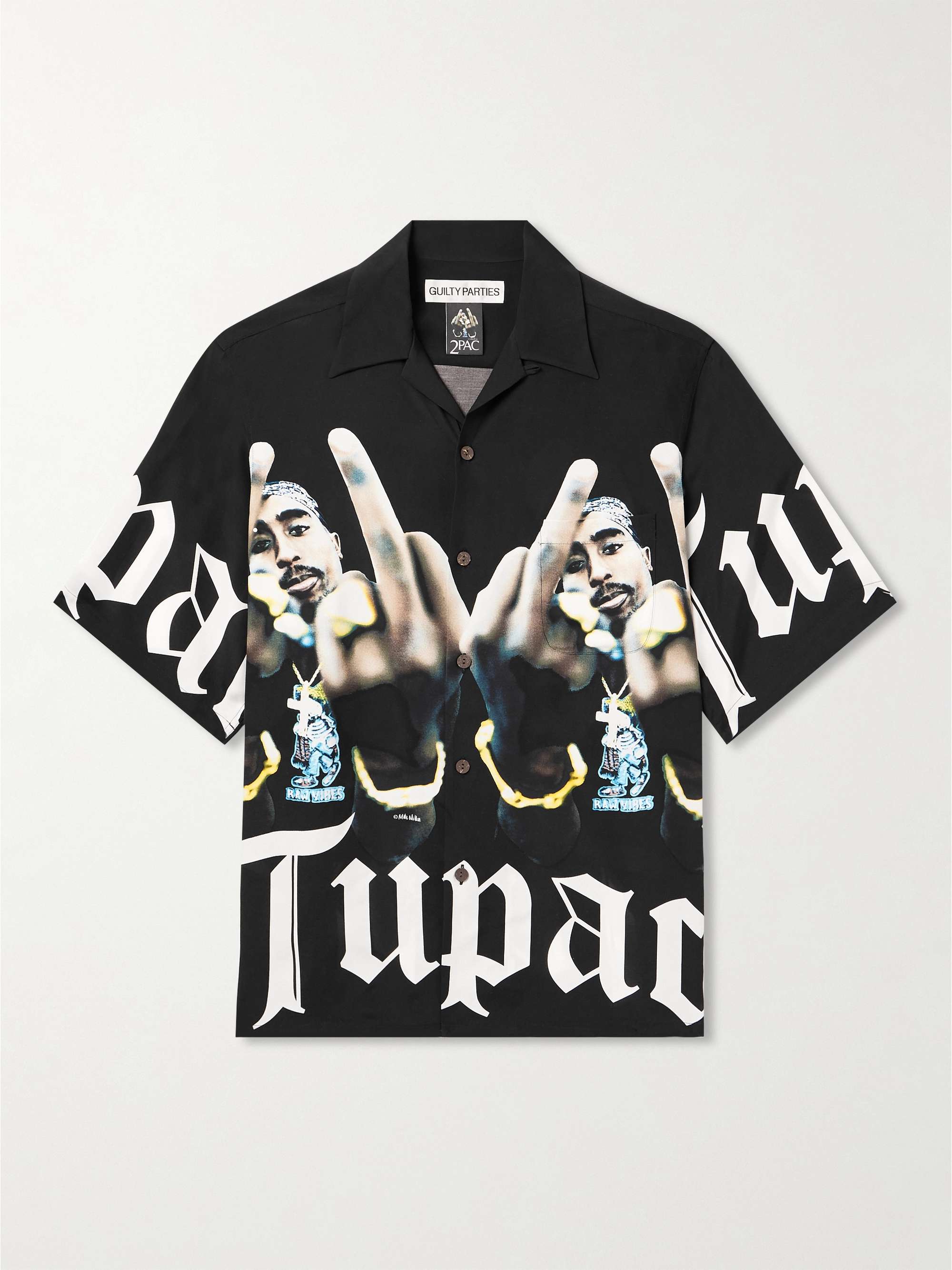 WACKO MARIA 2PAC / T-SHIRT グリーン XL - Tシャツ/カットソー(半袖