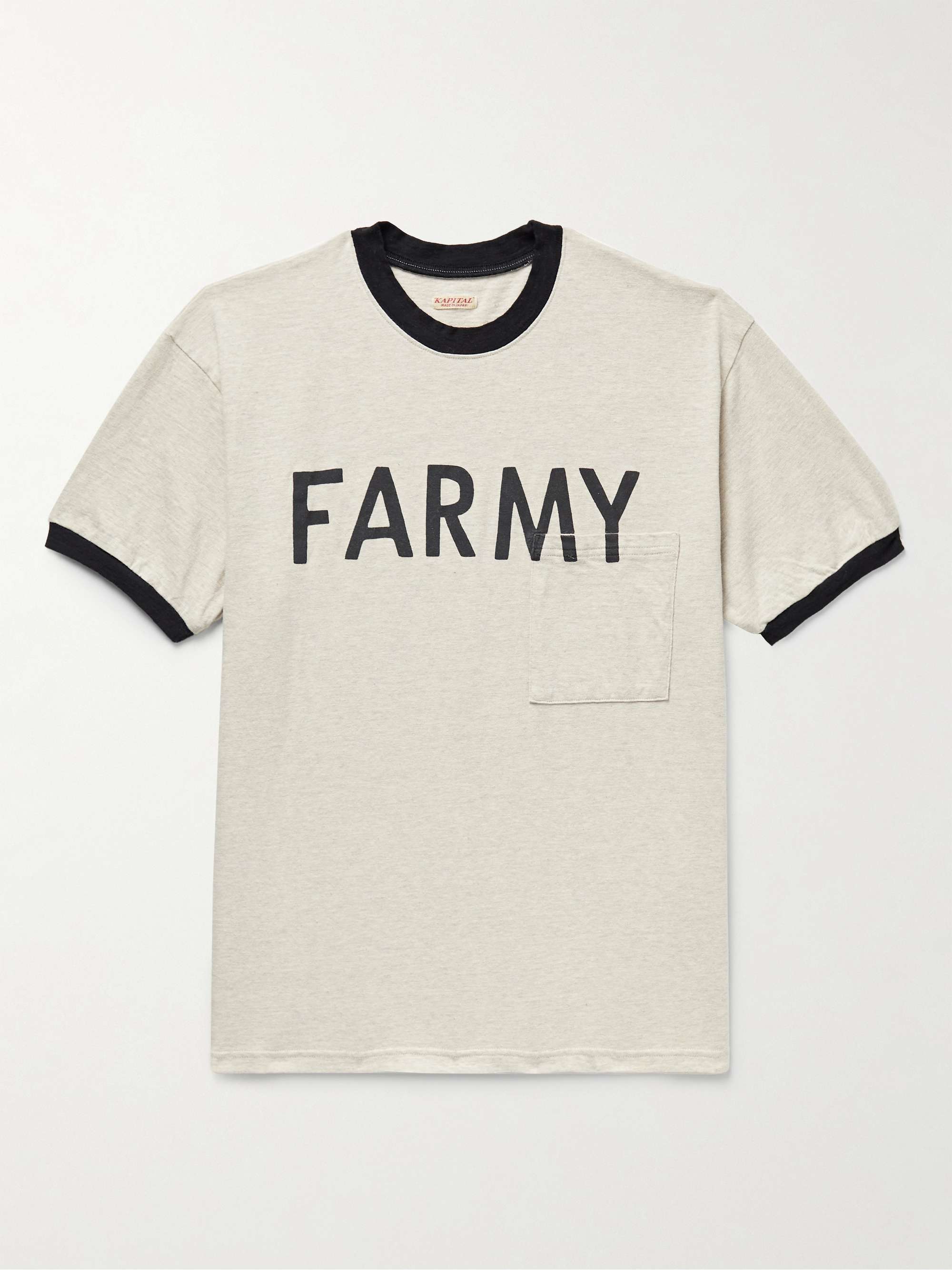Printed Cotton-Jersey T-Shirt