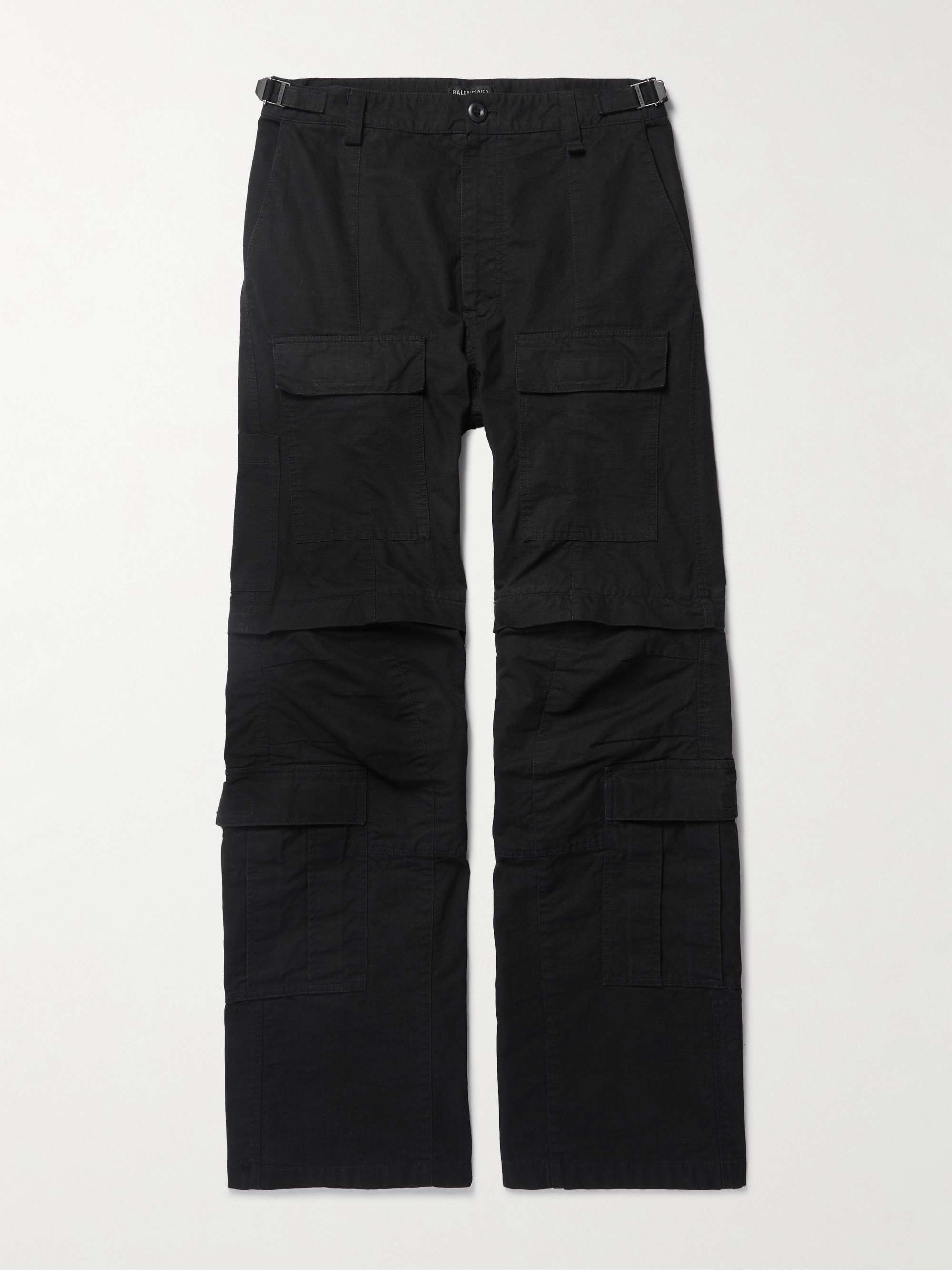 Shop Balenciaga Multi-Pocket Cargo Pants