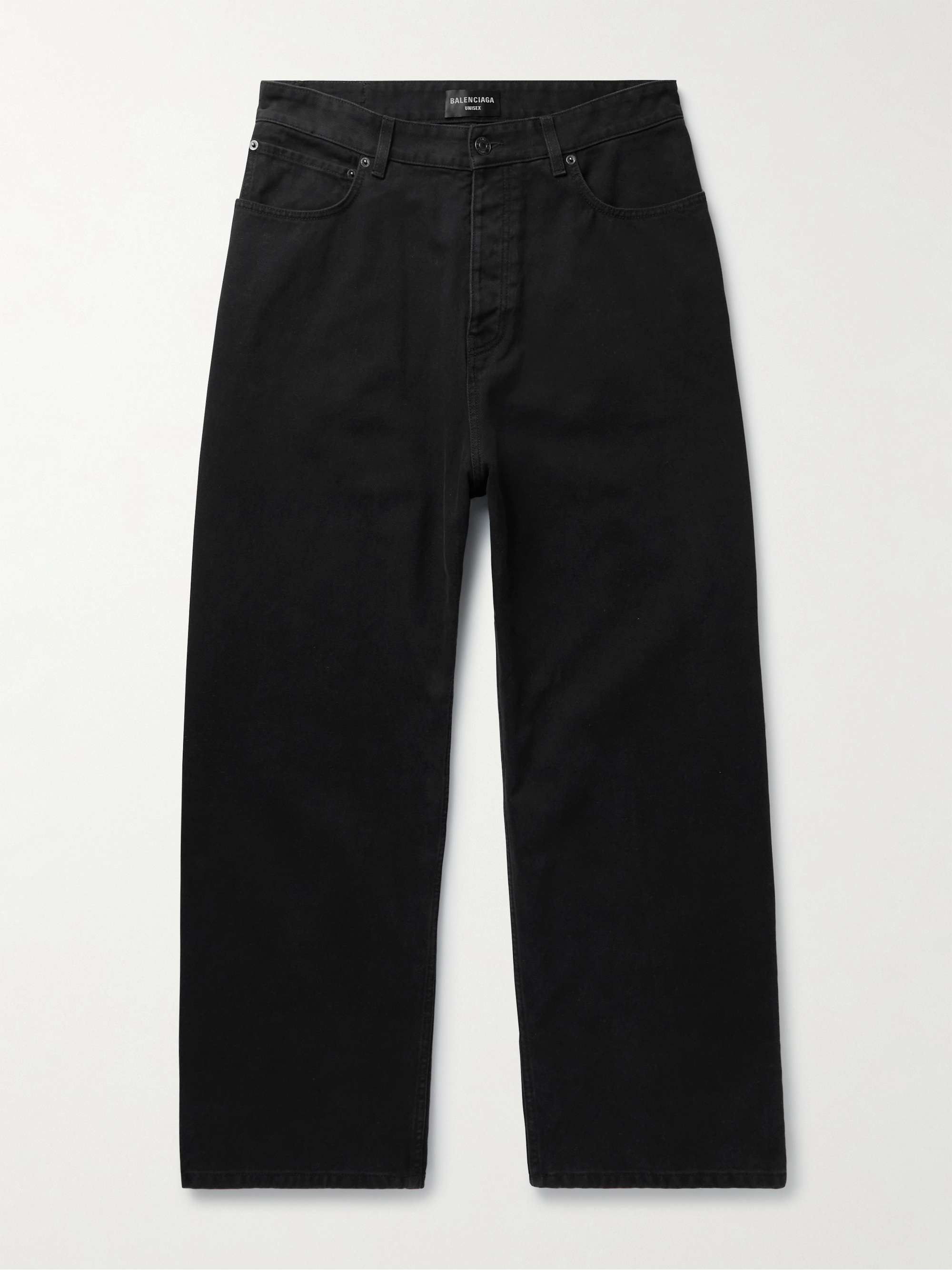 BALENCIAGA Wide-Leg Jeans Men | PORTER