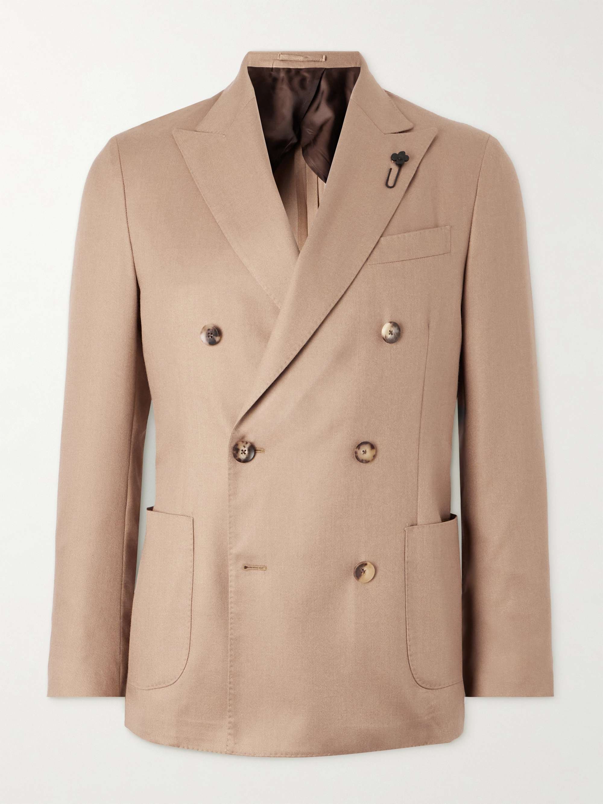 Lardini Double-Breasted Tailored Coat