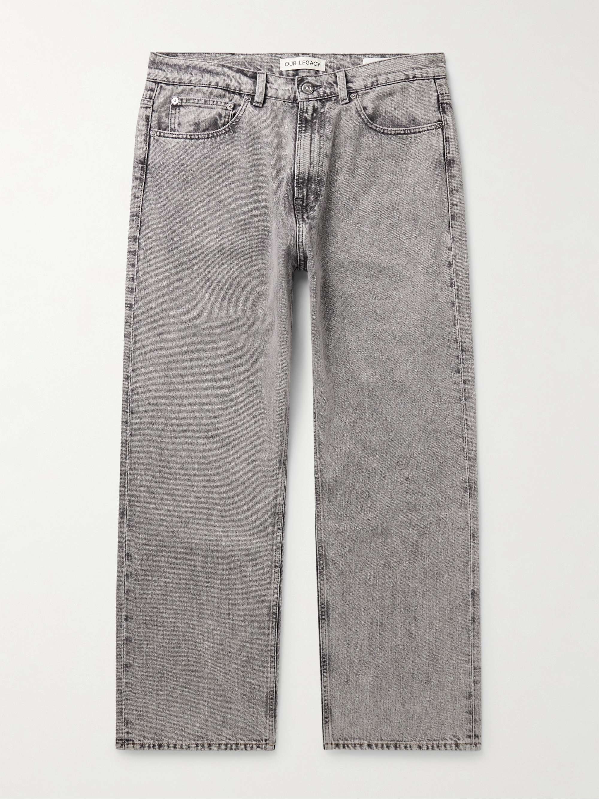 Third Cut Straight-Leg Jeans