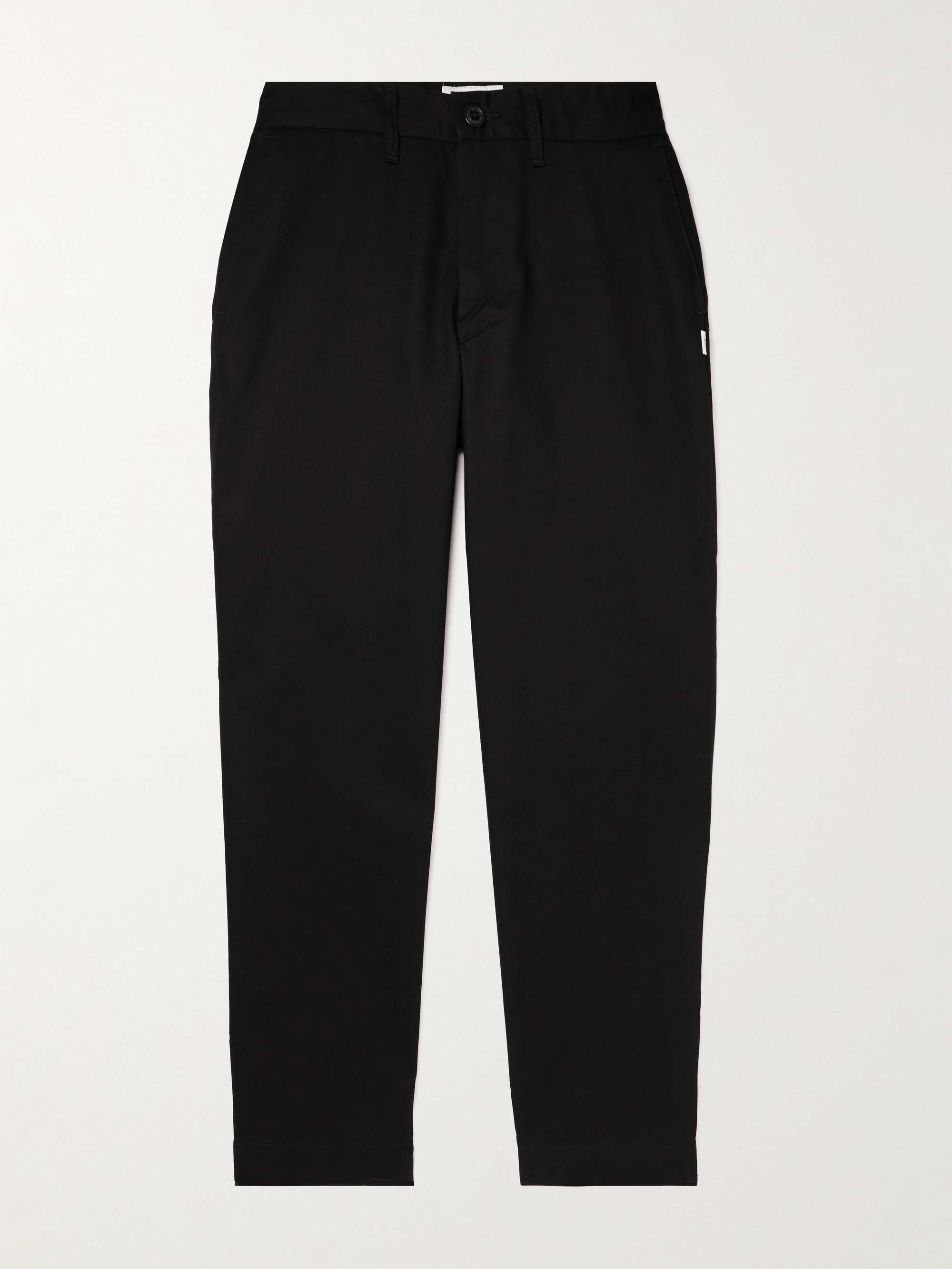 03 Straight-Leg Twill Trousers