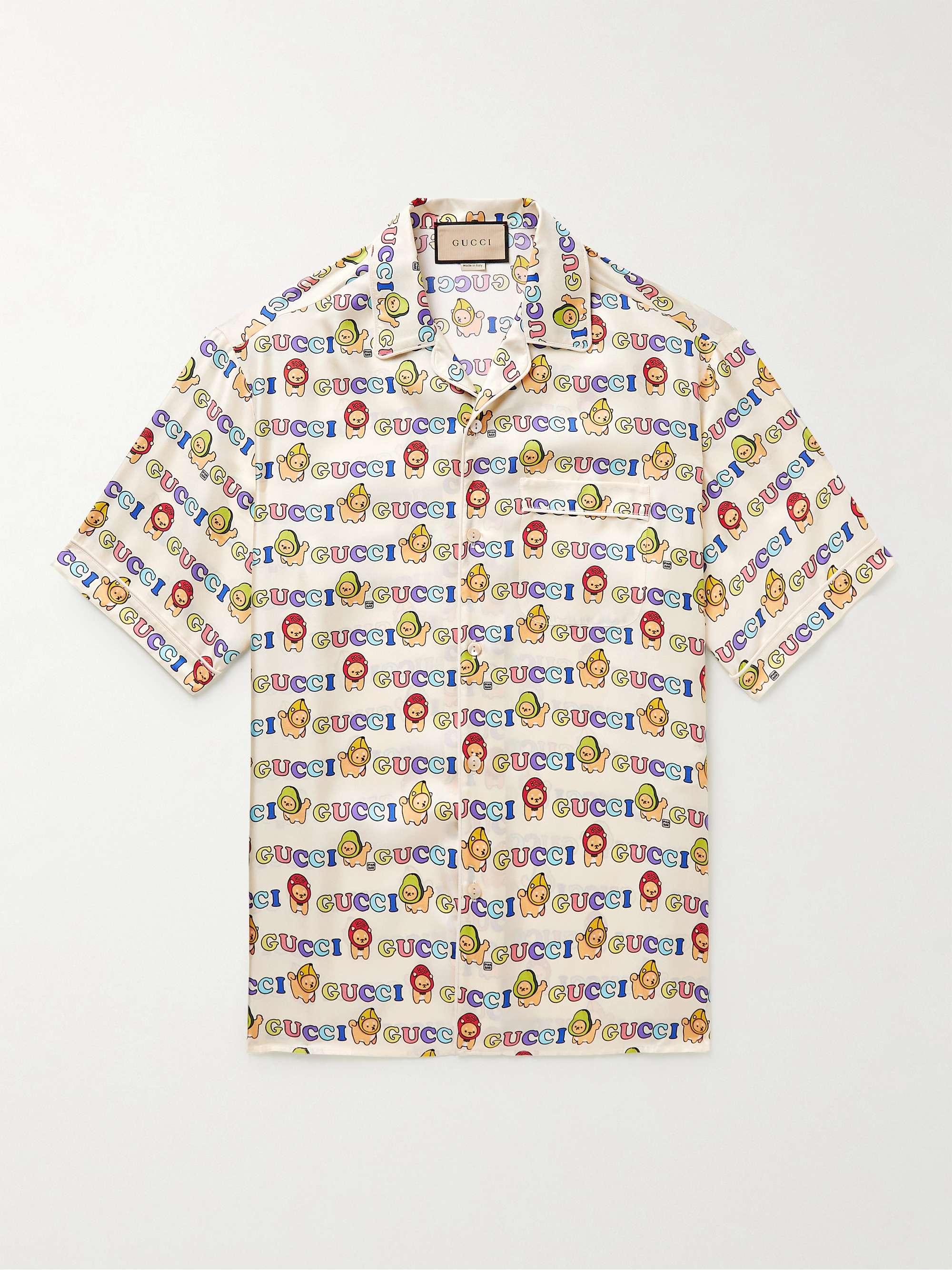 Gucci mens silk shirts Clearance