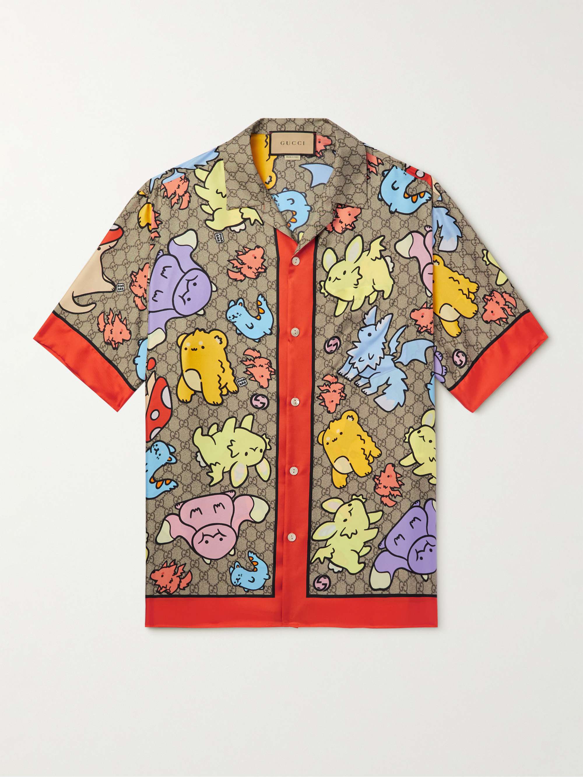 Nemlig Rettidig forgænger GUCCI + Angela Nguyen Camp-Collar Printed Silk-Twill Shirt for Men | MR PORTER Nemlig Rettidig forgænger GUCCI + Angela Nguyen Camp-Collar Printed Silk-Twill Shirt for Men | MR PORTER