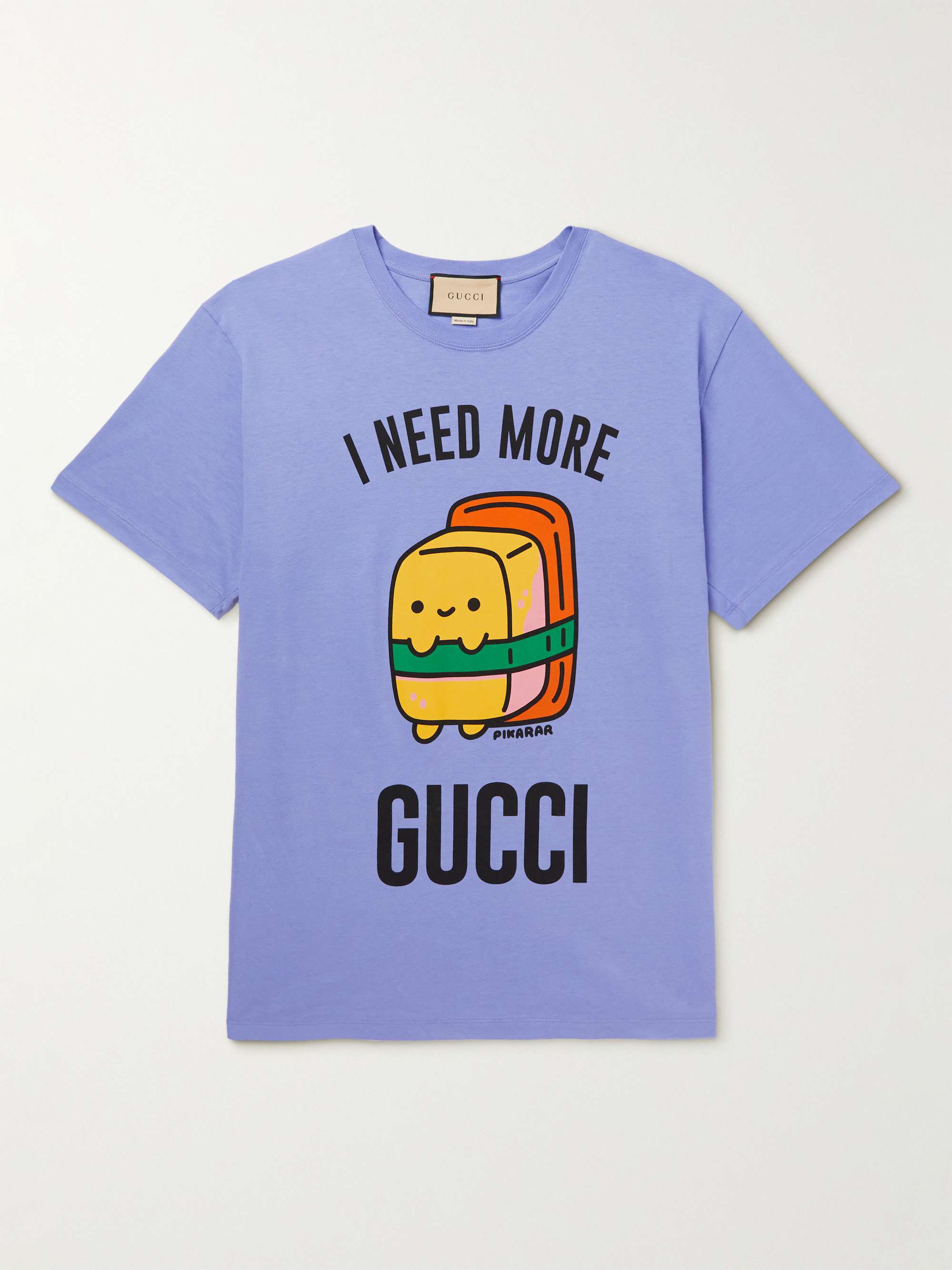 + Angela Nguyen コットンジャージー Tシャツ ロゴプリント入り