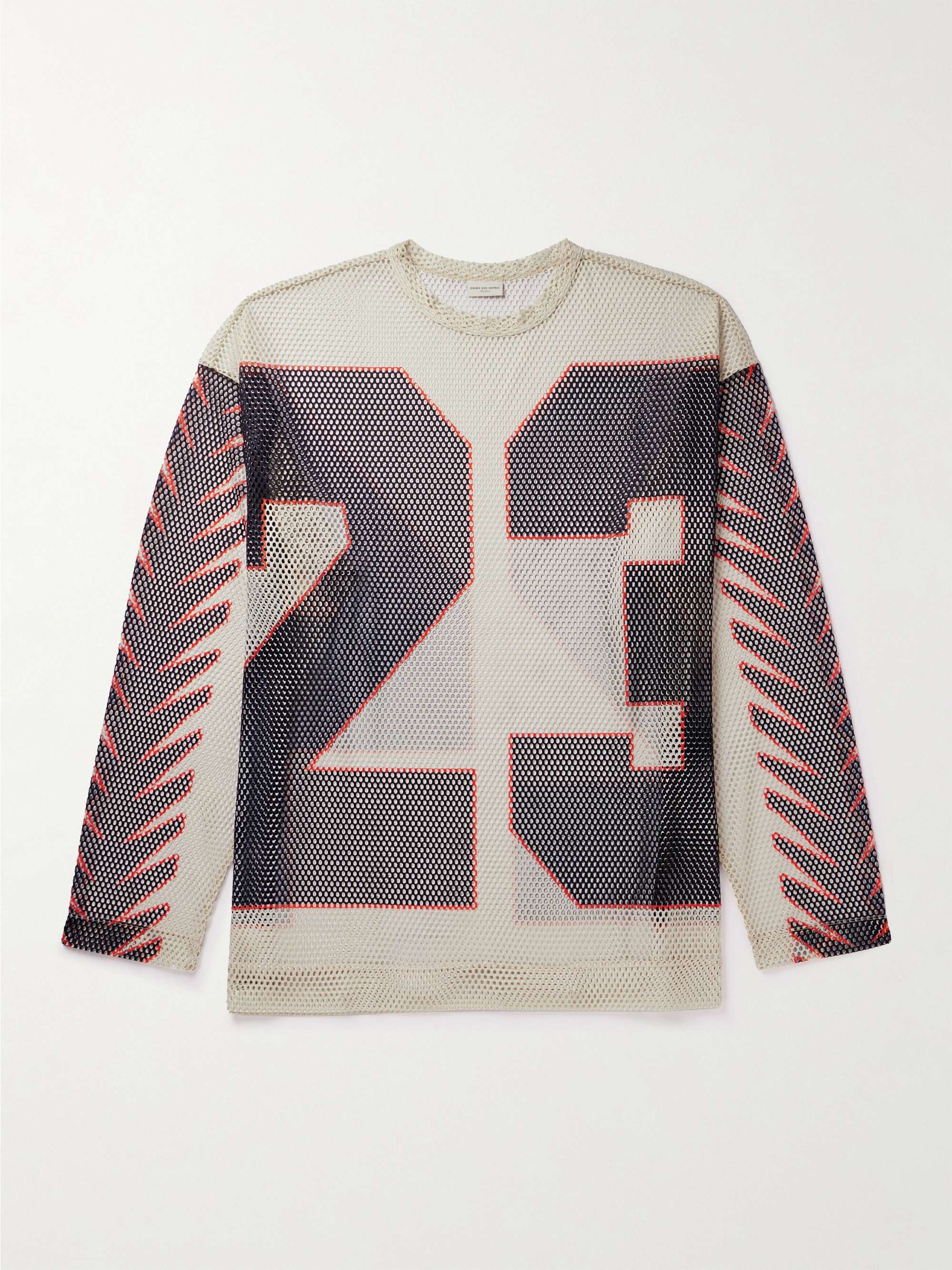 Louis Vuitton Graphic Mesh Long Sleeve T-Shirt