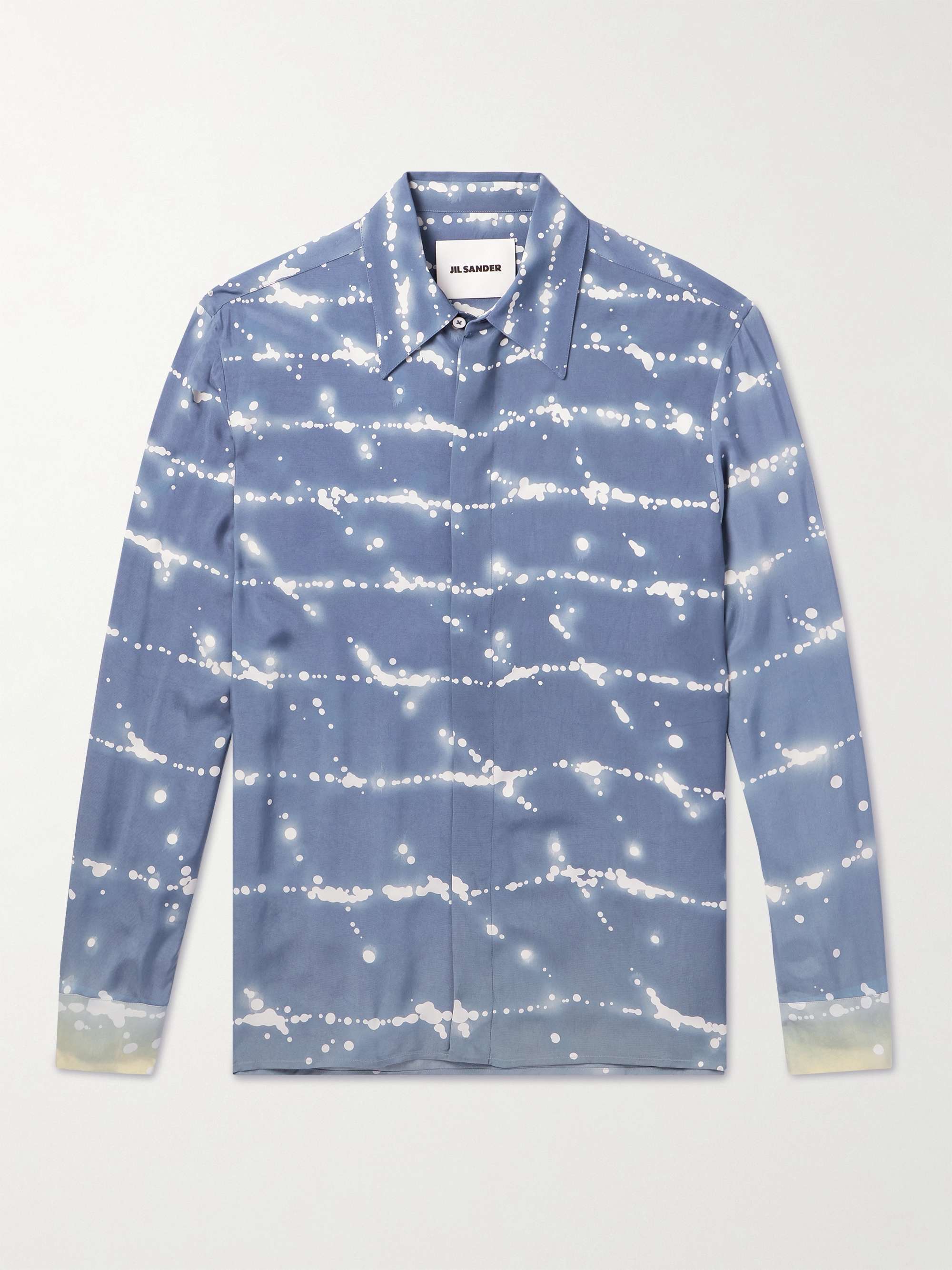 Printed Monogram Tie-Dye Denim Shirt - Men - Ready-to-Wear