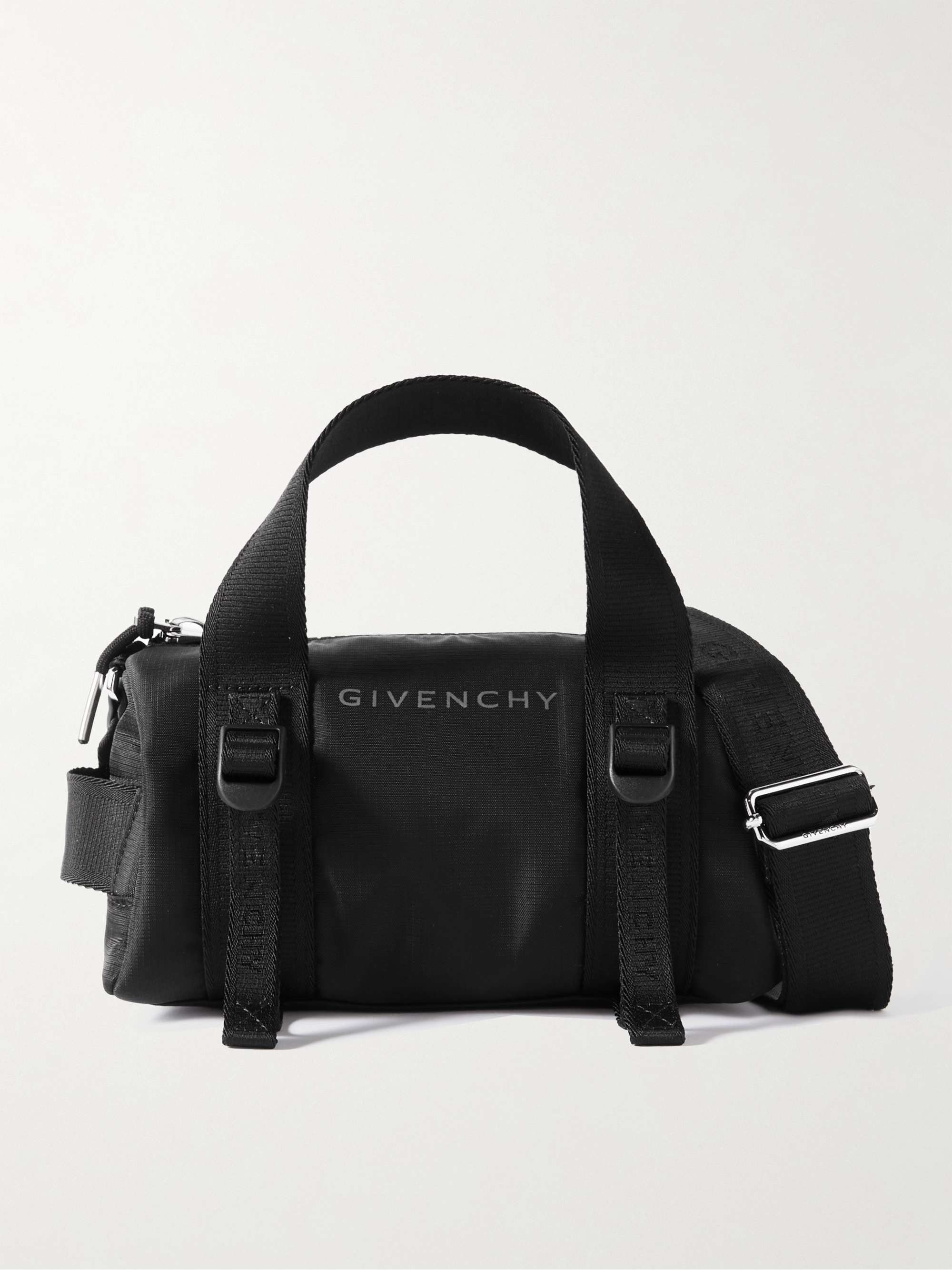 GIVENCHY - PANDORA SMALL PRINTED LEATHER SHOULDER BAG