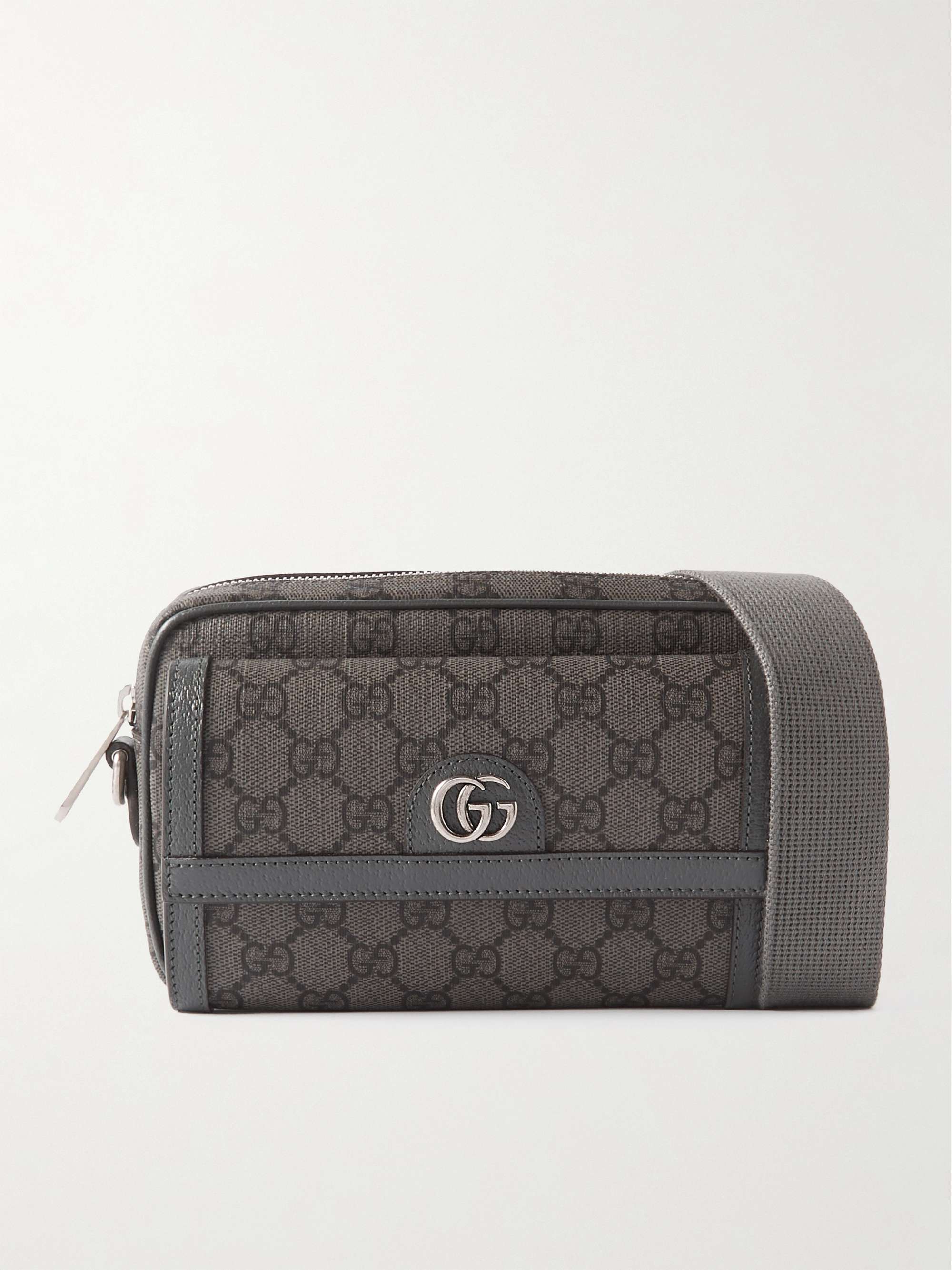 Gucci Mini Ophidia Toiletry Case Brown Gg Supreme Canvas Weekend