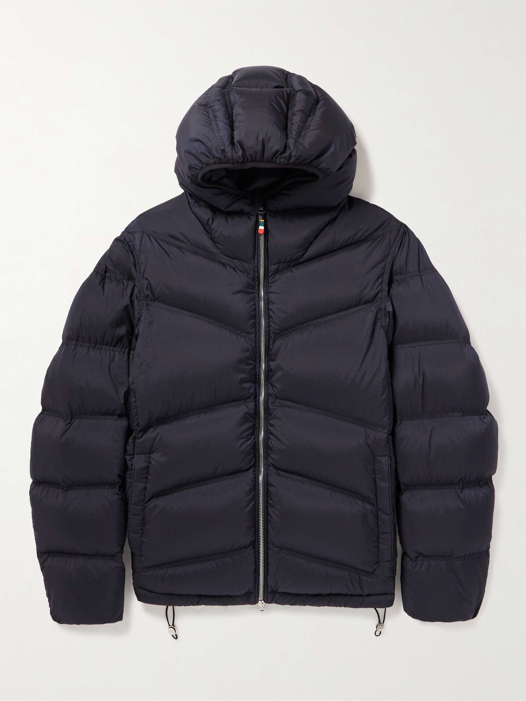 ORLEBAR BROWN キルティングシェル ジャケット フード付き | ミスター