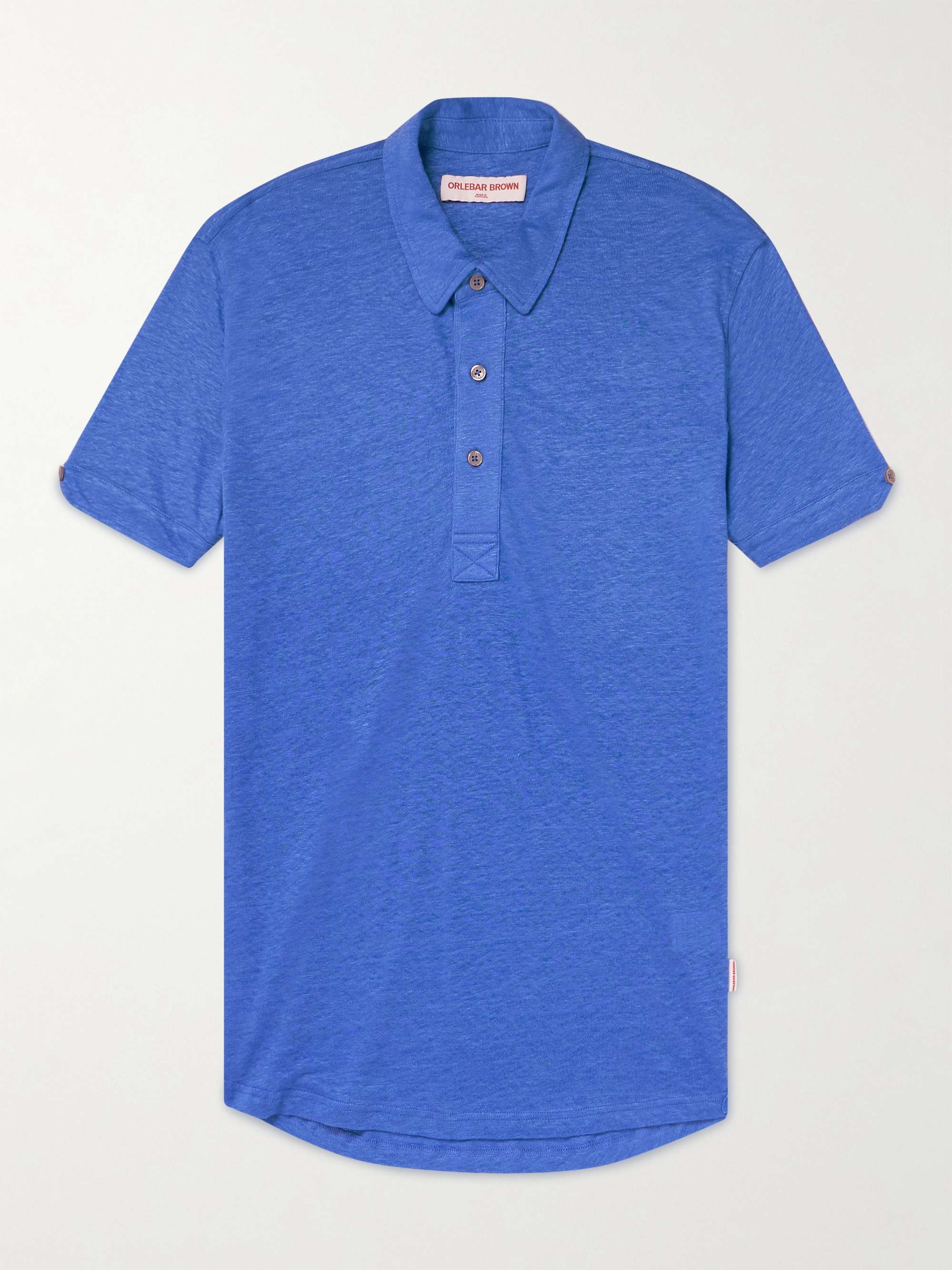 Linen polo t shirt Clearance