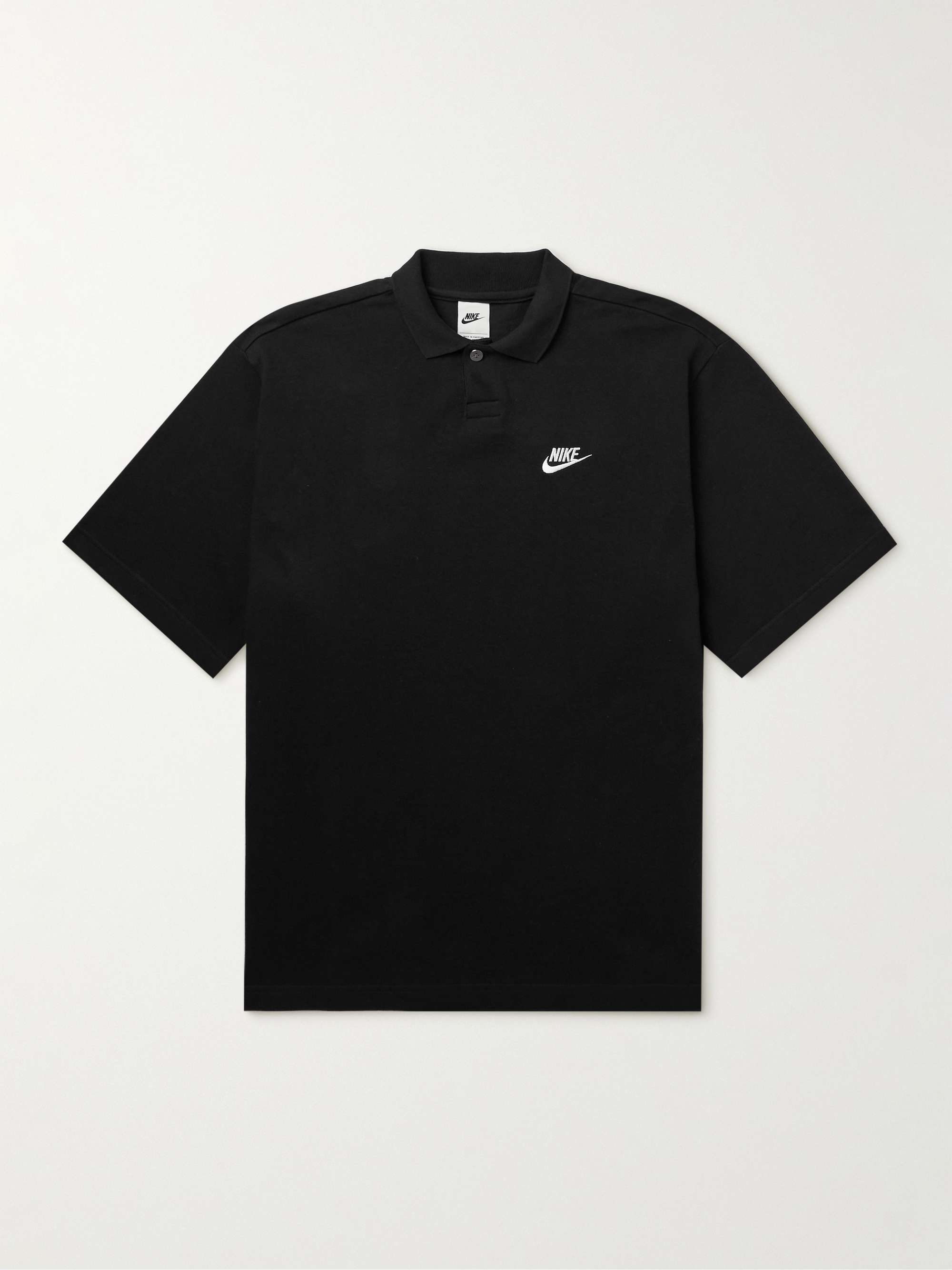 Sluier Algebra Ontwijken NIKE Logo-Embroidered Cotton-Jersey Polo Shirt for Men | MR PORTER