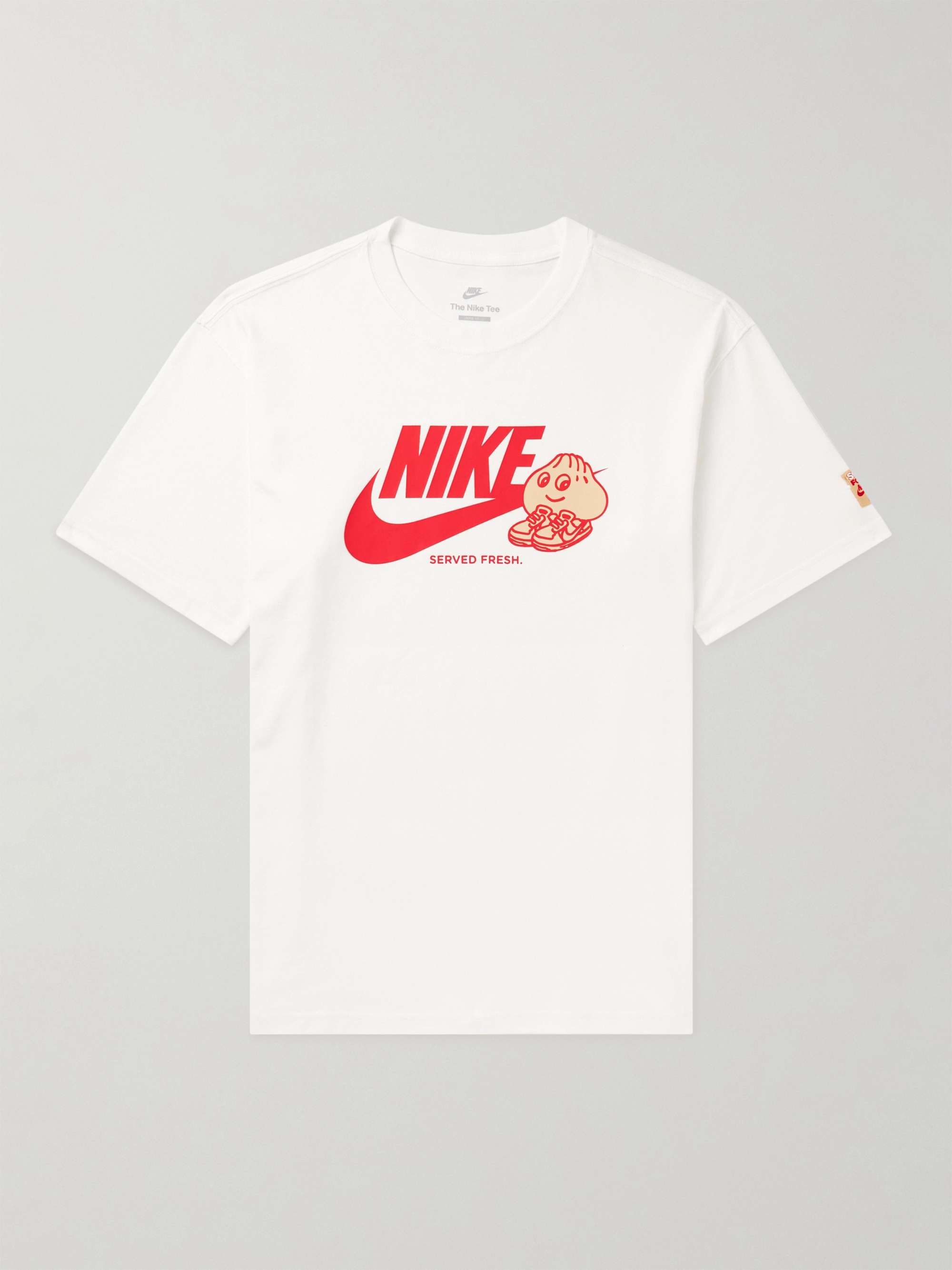 Profeta Impermeable Sala NIKE NSW Logo-Print Cotton-Jersey T-Shirt for Men | MR PORTER