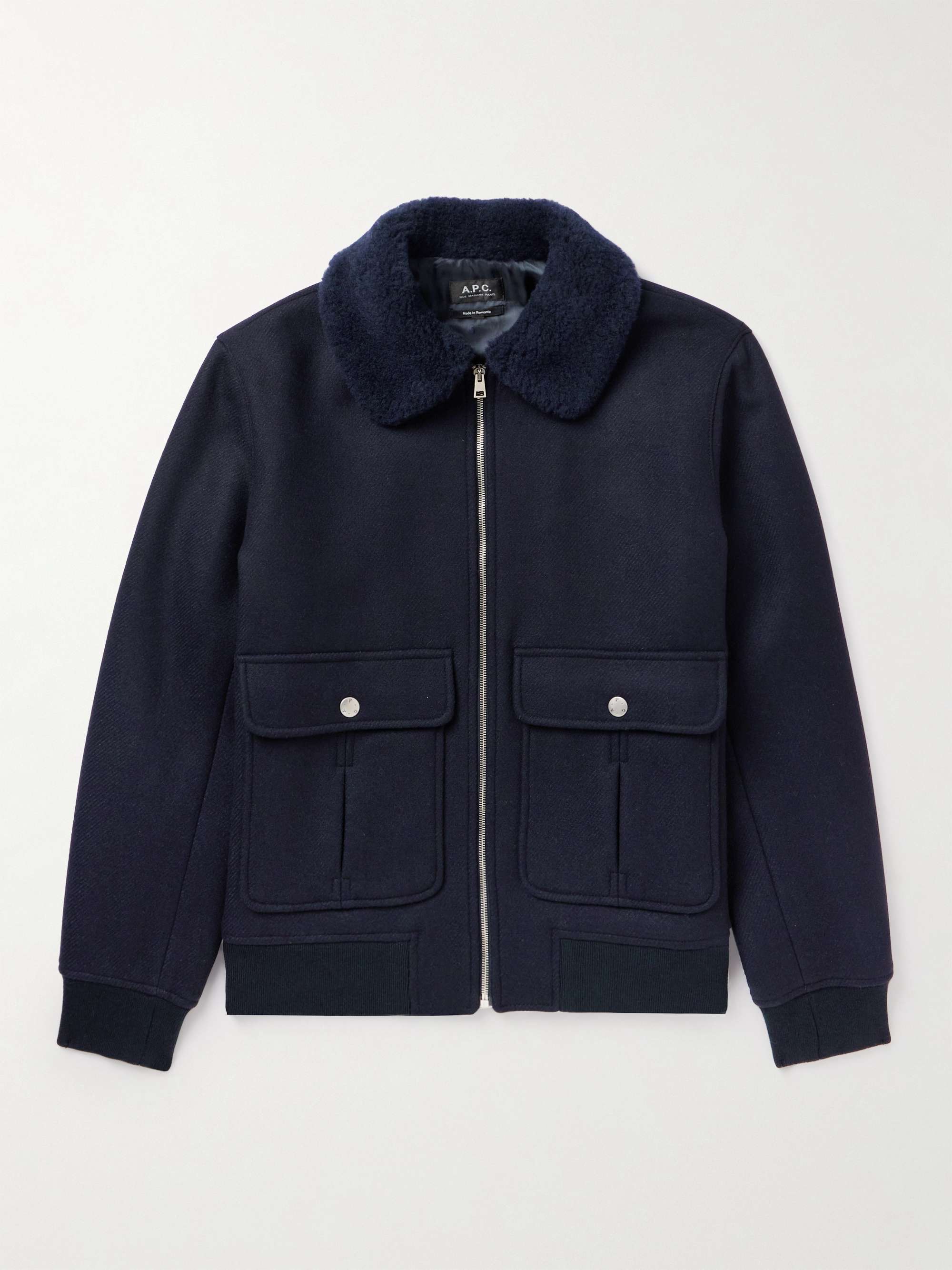 Shearling Down Blouson - Men - Ready-to-Wear