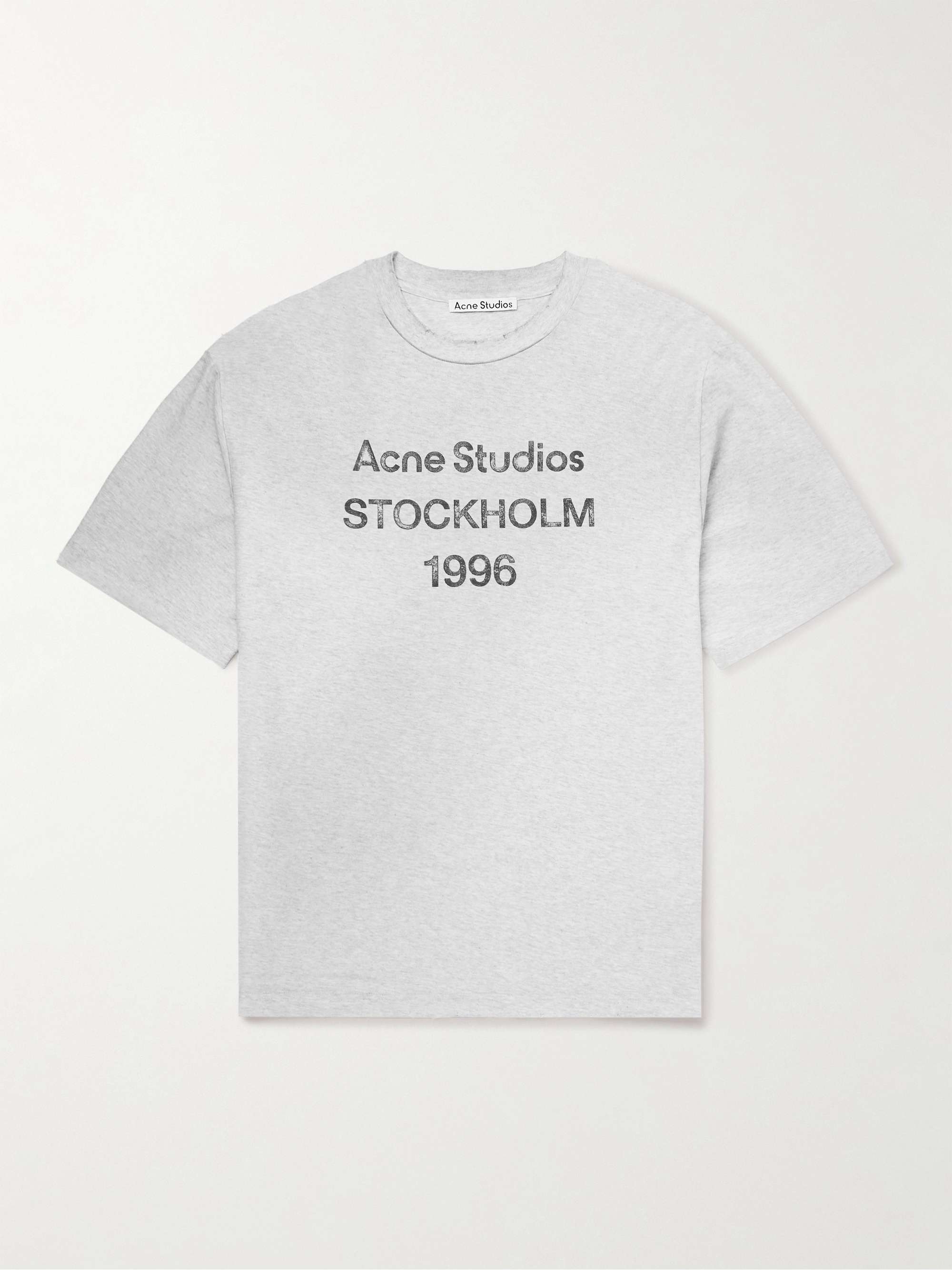 未使用　Acne studios ロゴTシャツ