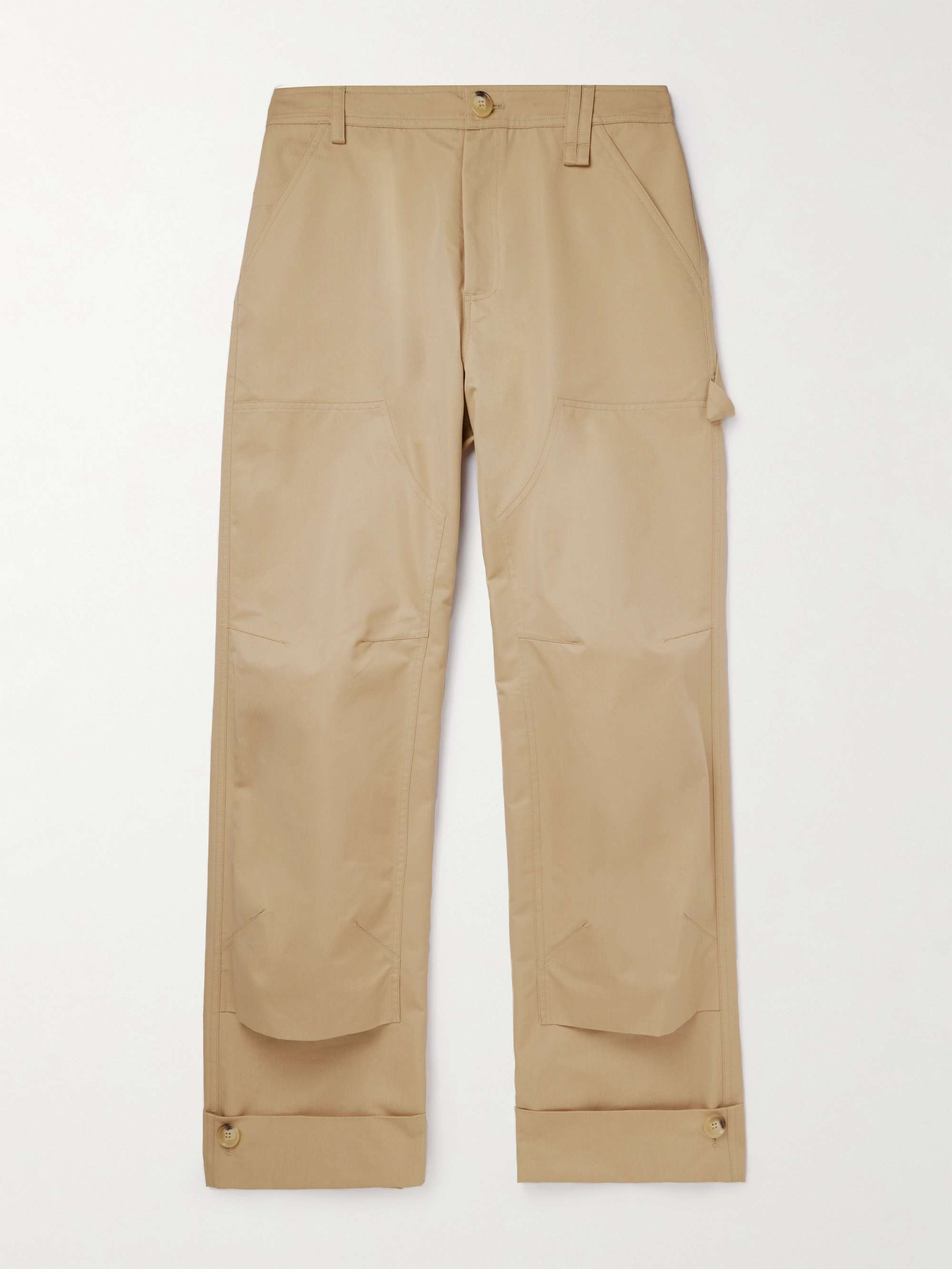 SIMONE ROCHA Straight-Leg Panelled Cotton-Blend Trousers for Men