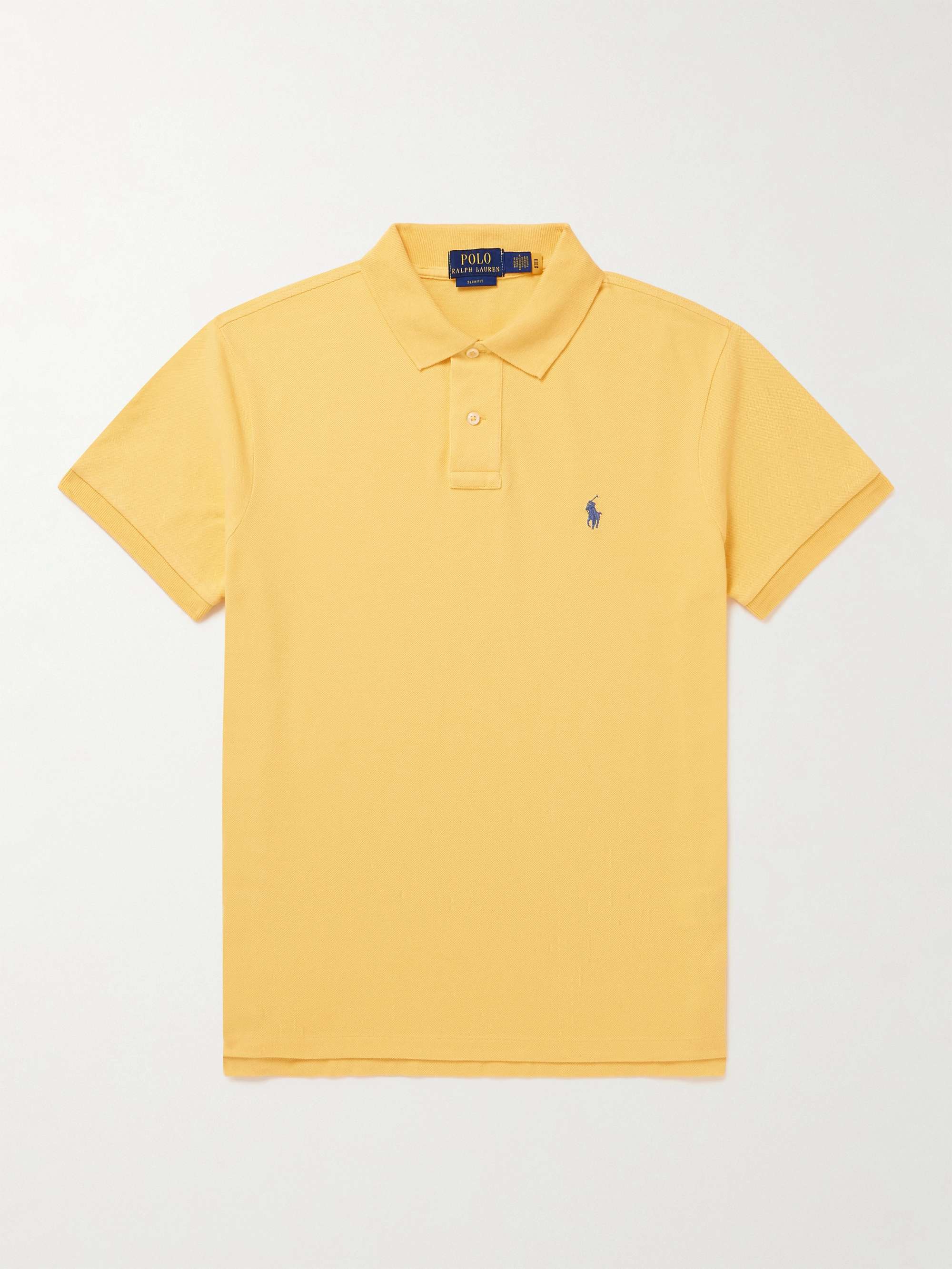 POLO RALPH LAUREN Slim-Fit Cotton-Piqué Polo Shirt for Men