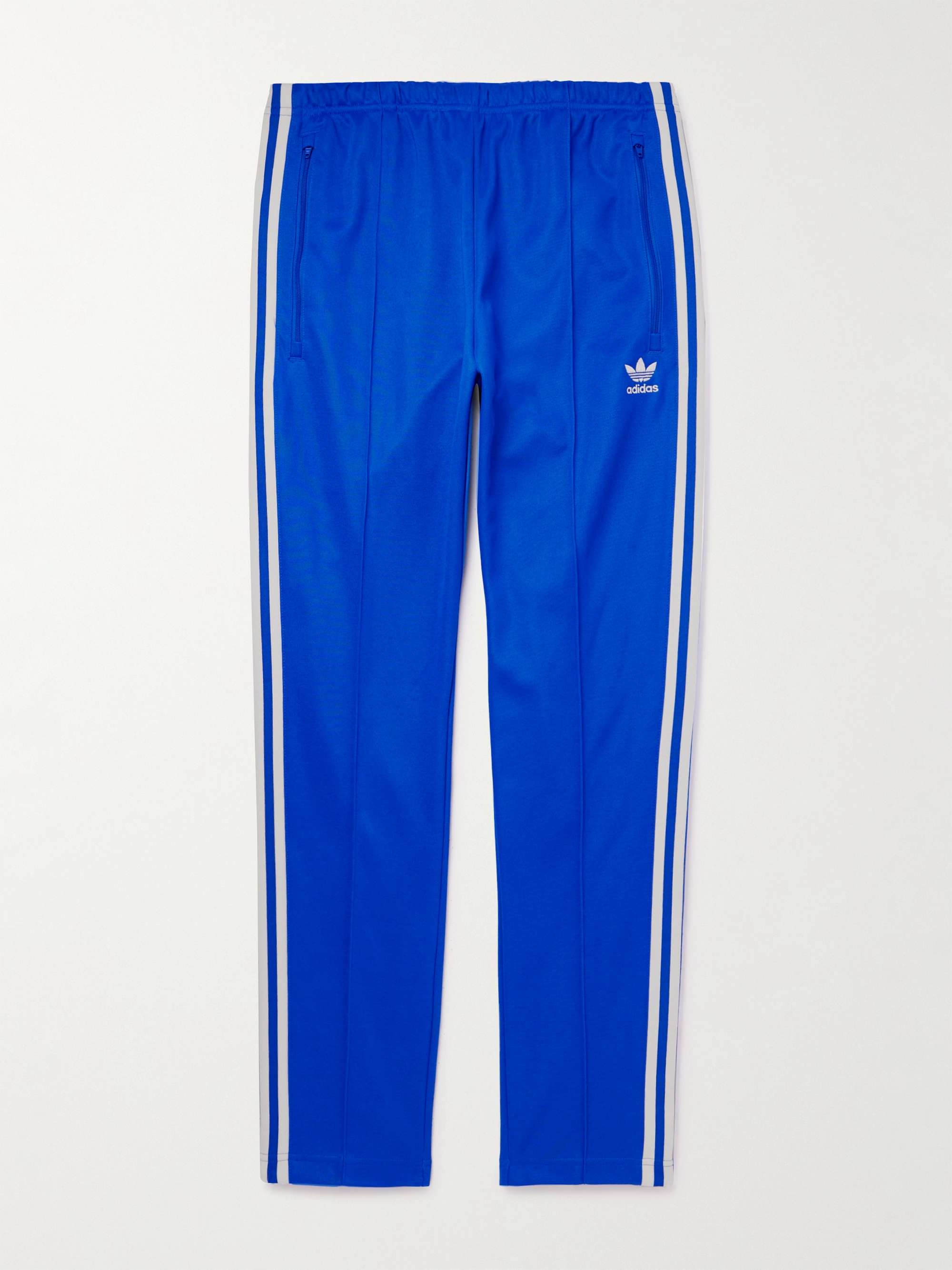 entidad Melancólico Cría ADIDAS ORIGINALS Adicolor Beckenbauer Slim-Fit Straight-Leg Cotton-Blend  Tech-Jersey Track Pants for Men | MR PORTER