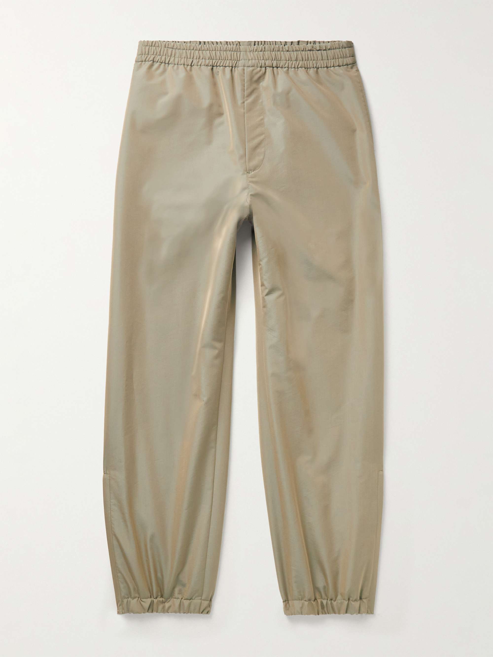 Finx Straight-Leg Padded Cotton-Blend Trousers