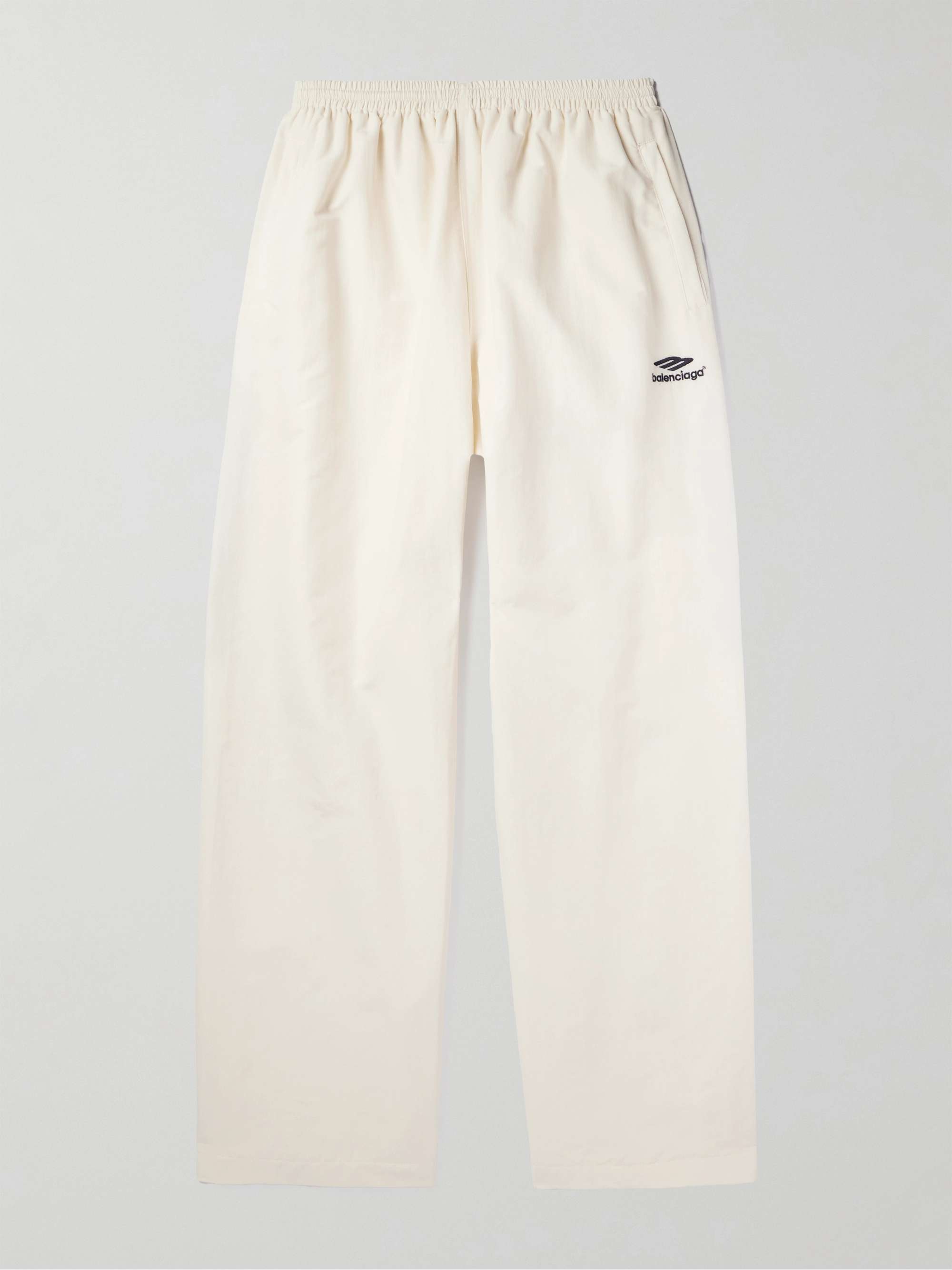 omfatte Uskyldig Tilmeld BALENCIAGA Wide-Leg Colour-Block Cotton-Blend Shell Track Pants for Men |  MR PORTER