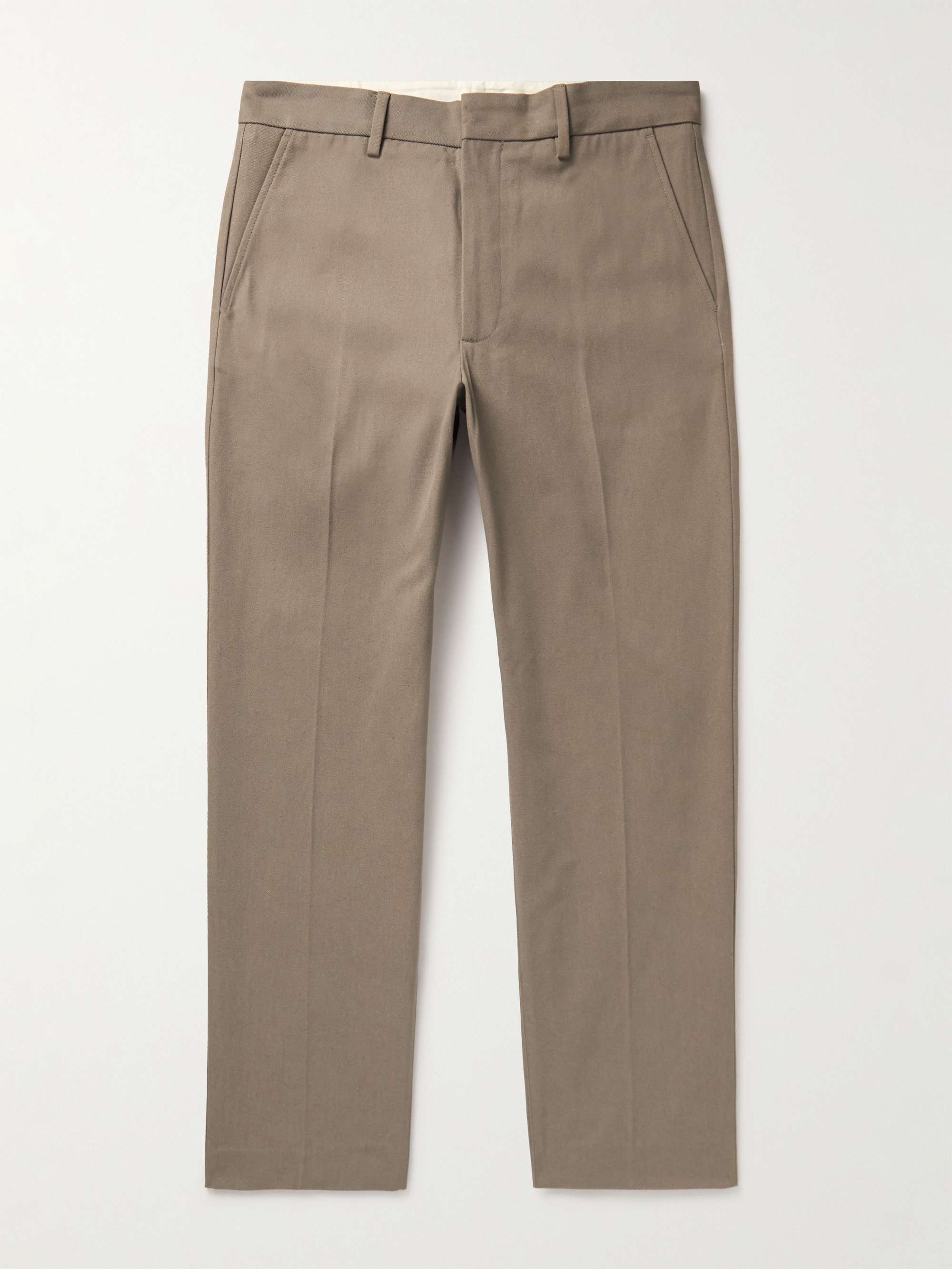 ACNE STUDIOS Ayonne Straight-Leg Cotton-Blend Twill Trousers for