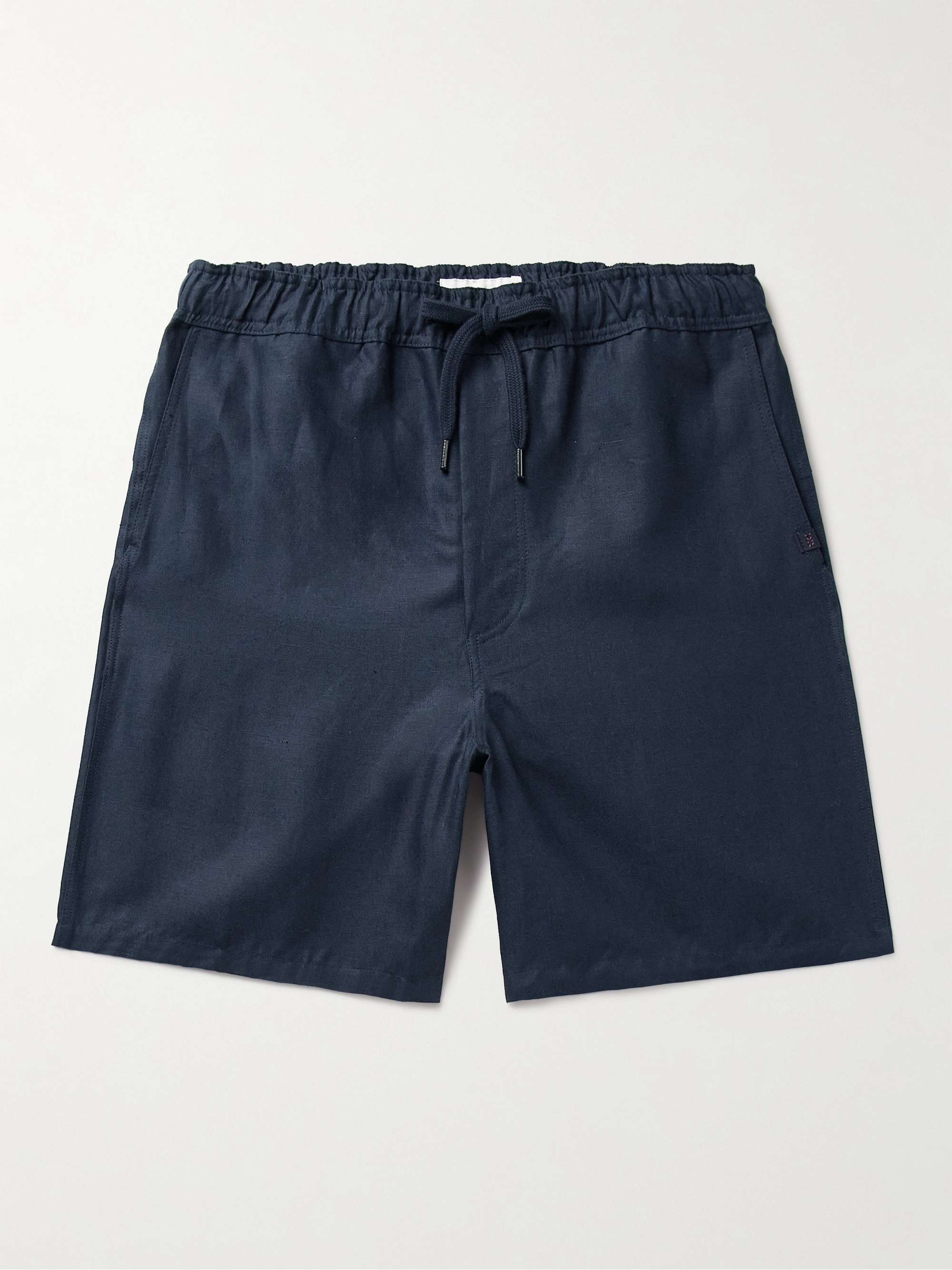 Navy blue on sale drawstring shorts