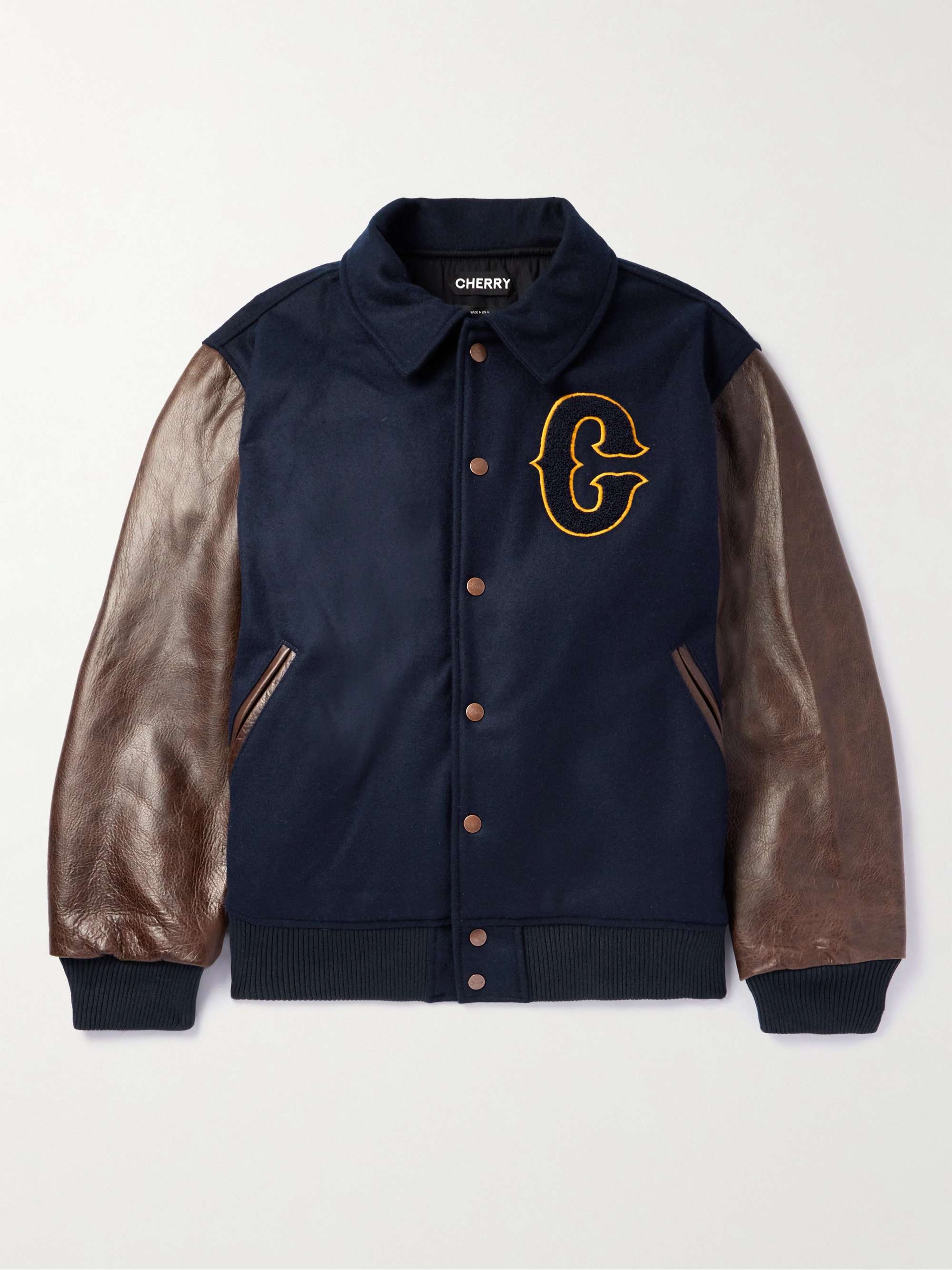 VARSITY LEATHER JACKET - Ready to Wear