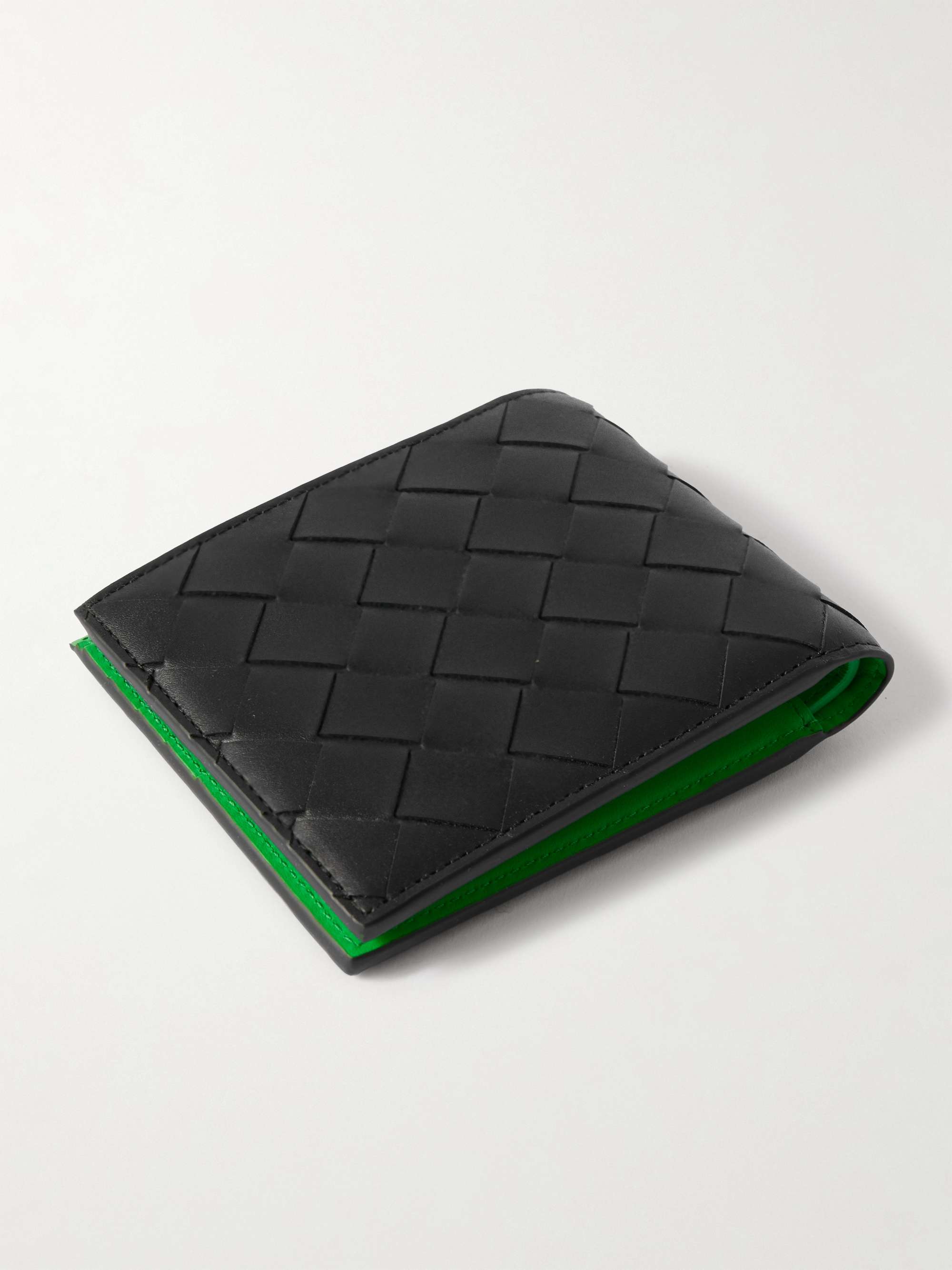 BOTTEGA VENETA Intrecciato Leather Billfold Wallet